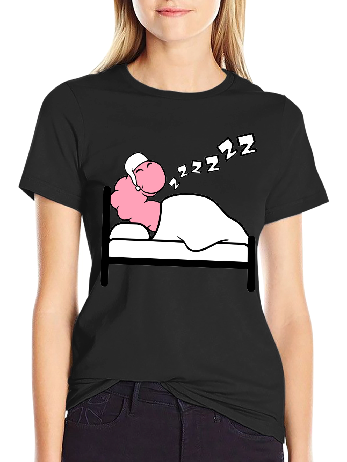 Funny Sleeping Sheep T-Shirt