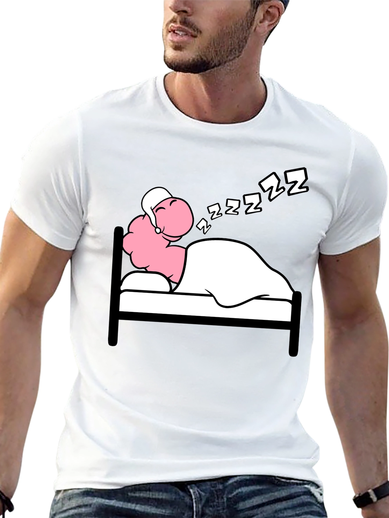 Funny Sleeping Sheep T-Shirt