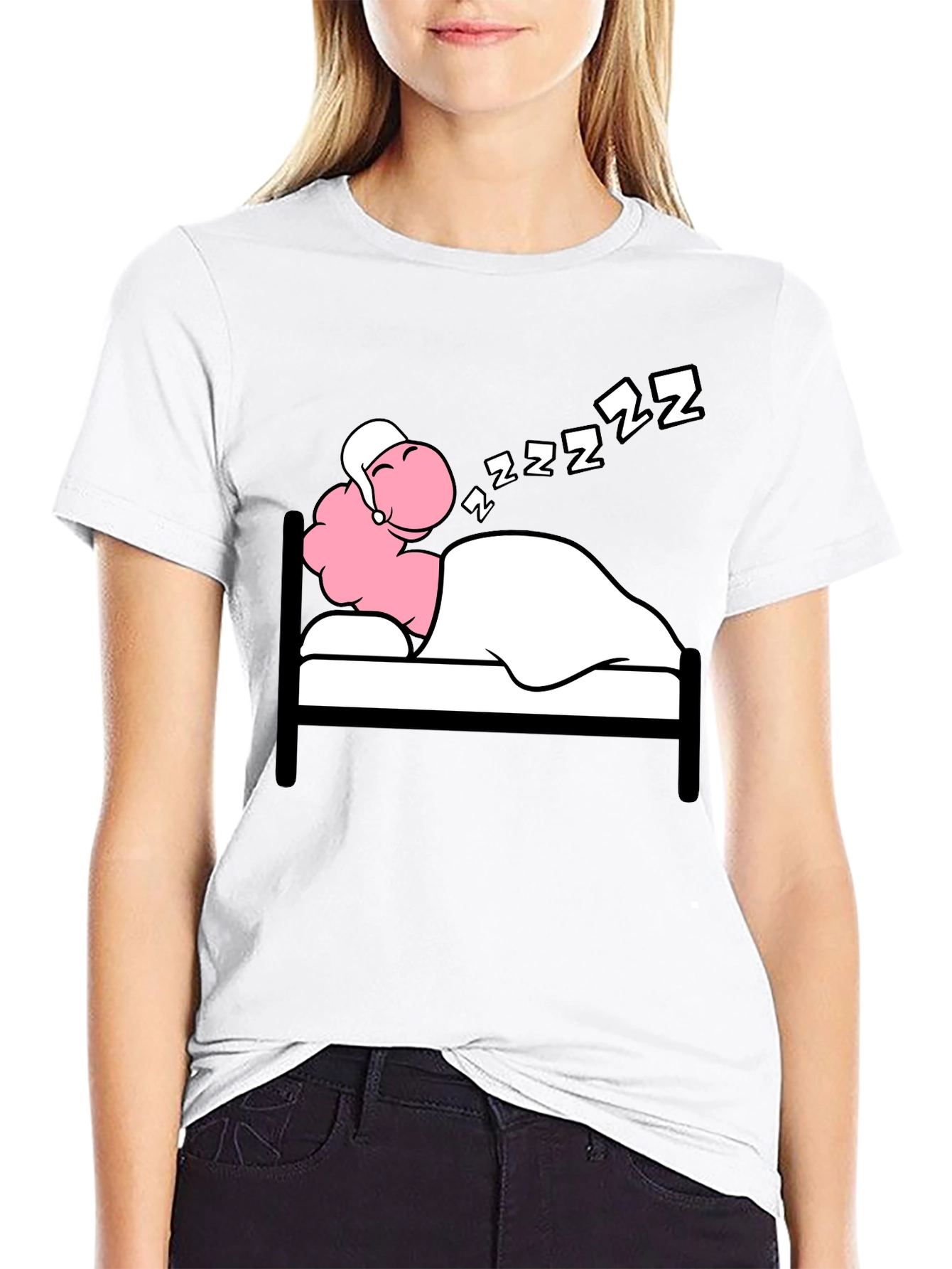 Funny Sleeping Sheep T-Shirt