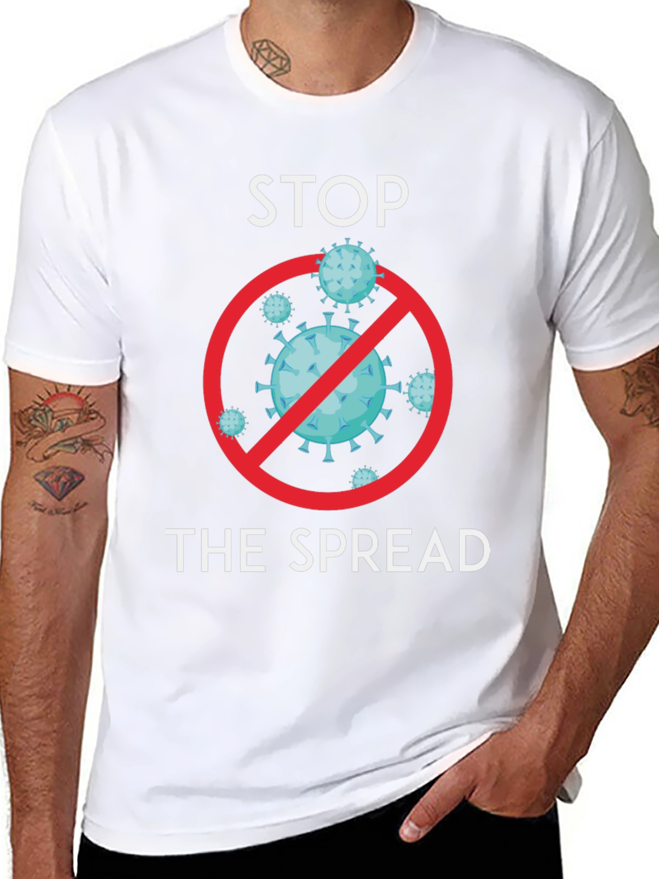Stop the Spread Graphic Tee