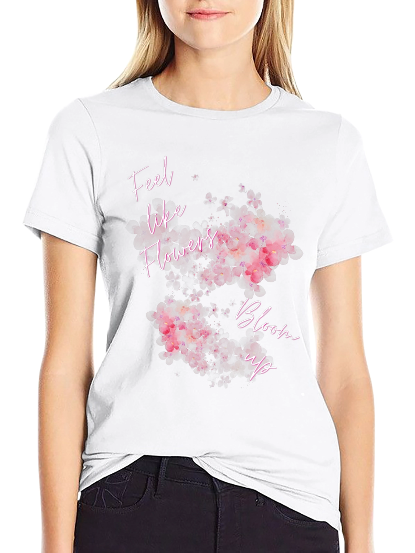 Floral Bloom T-Shirt - Feel Like Flowers