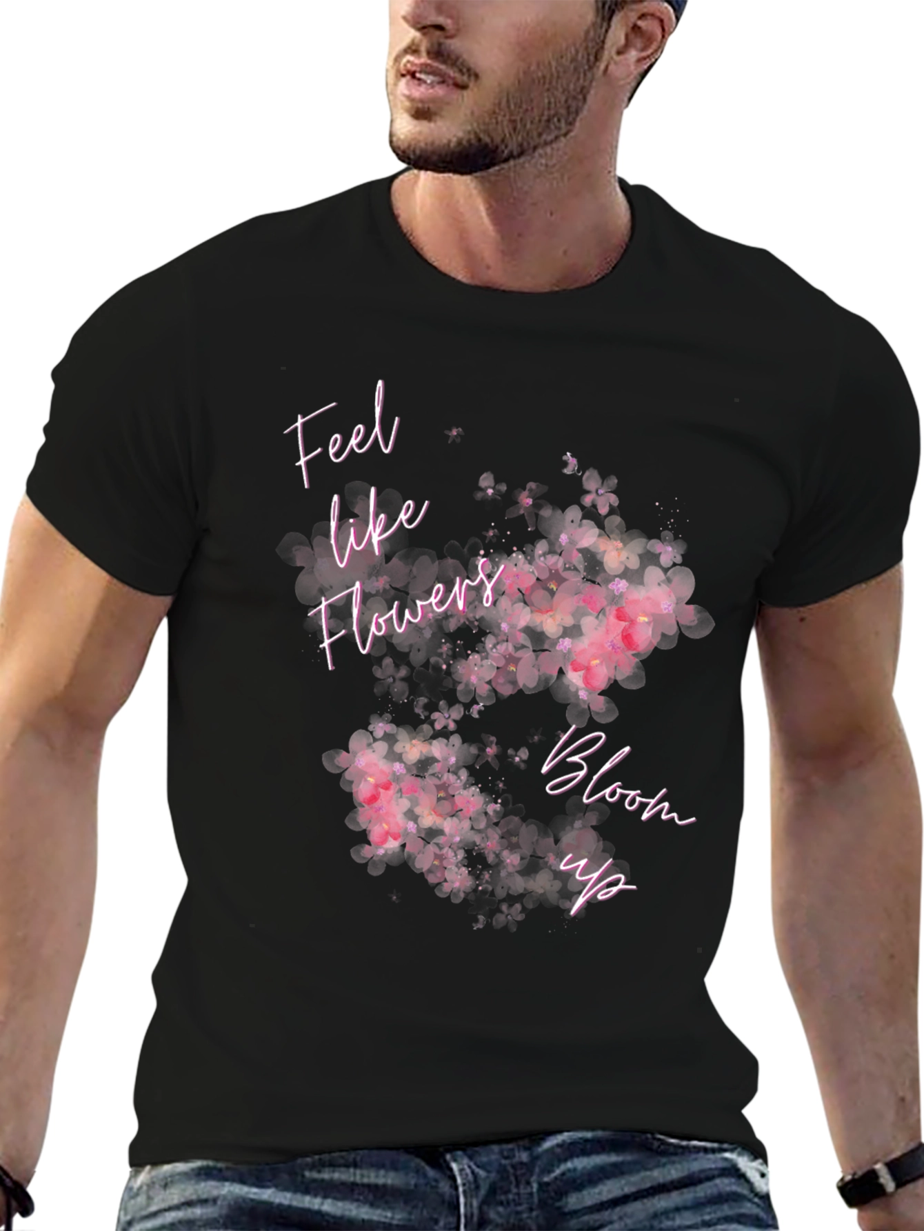 Floral Bloom T-Shirt - Feel Like Flowers