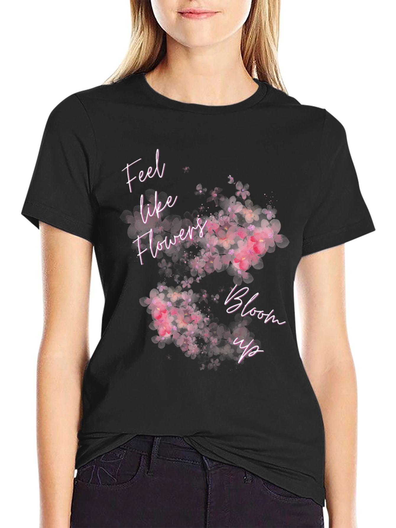 Floral Bloom T-Shirt - Feel Like Flowers
