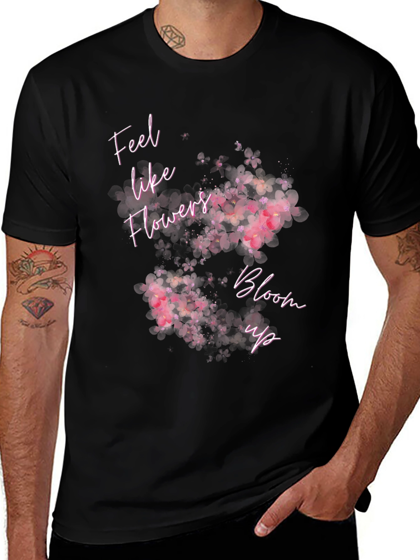 Floral Bloom T-Shirt - Feel Like Flowers