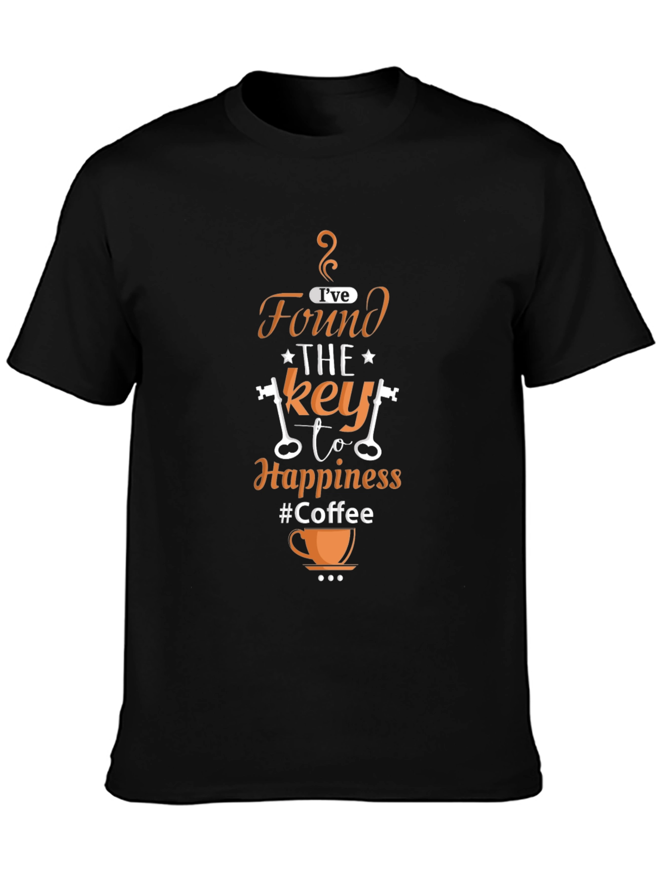 Coffee Happiness Graphic Tee - Stylish Casual Wear