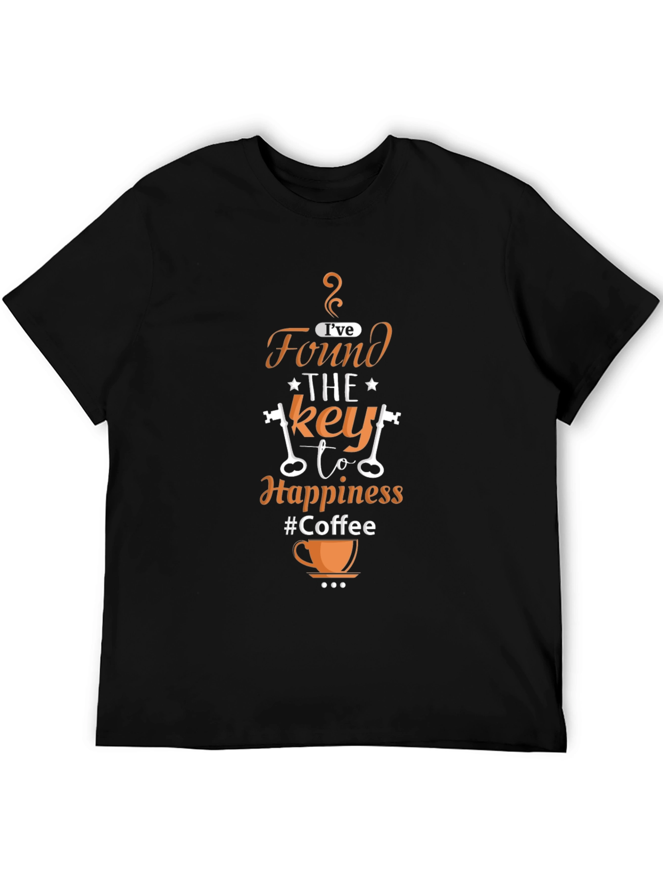 Coffee Happiness Graphic Tee - Stylish Casual Wear