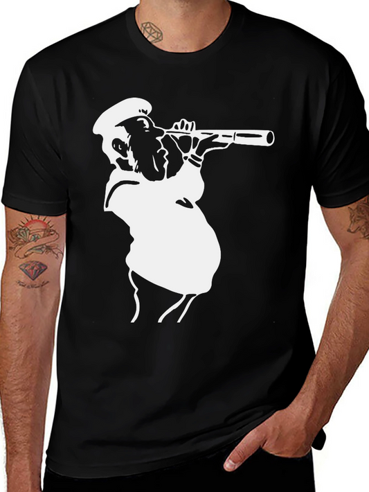 Nautical Mariner T-Shirt - Captain Graphic Tee