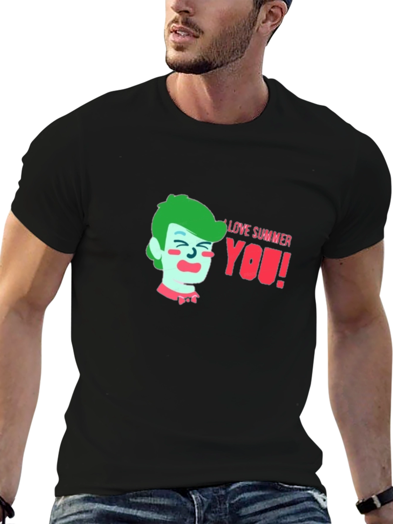 I Love Summer You! Graphic T-Shirt