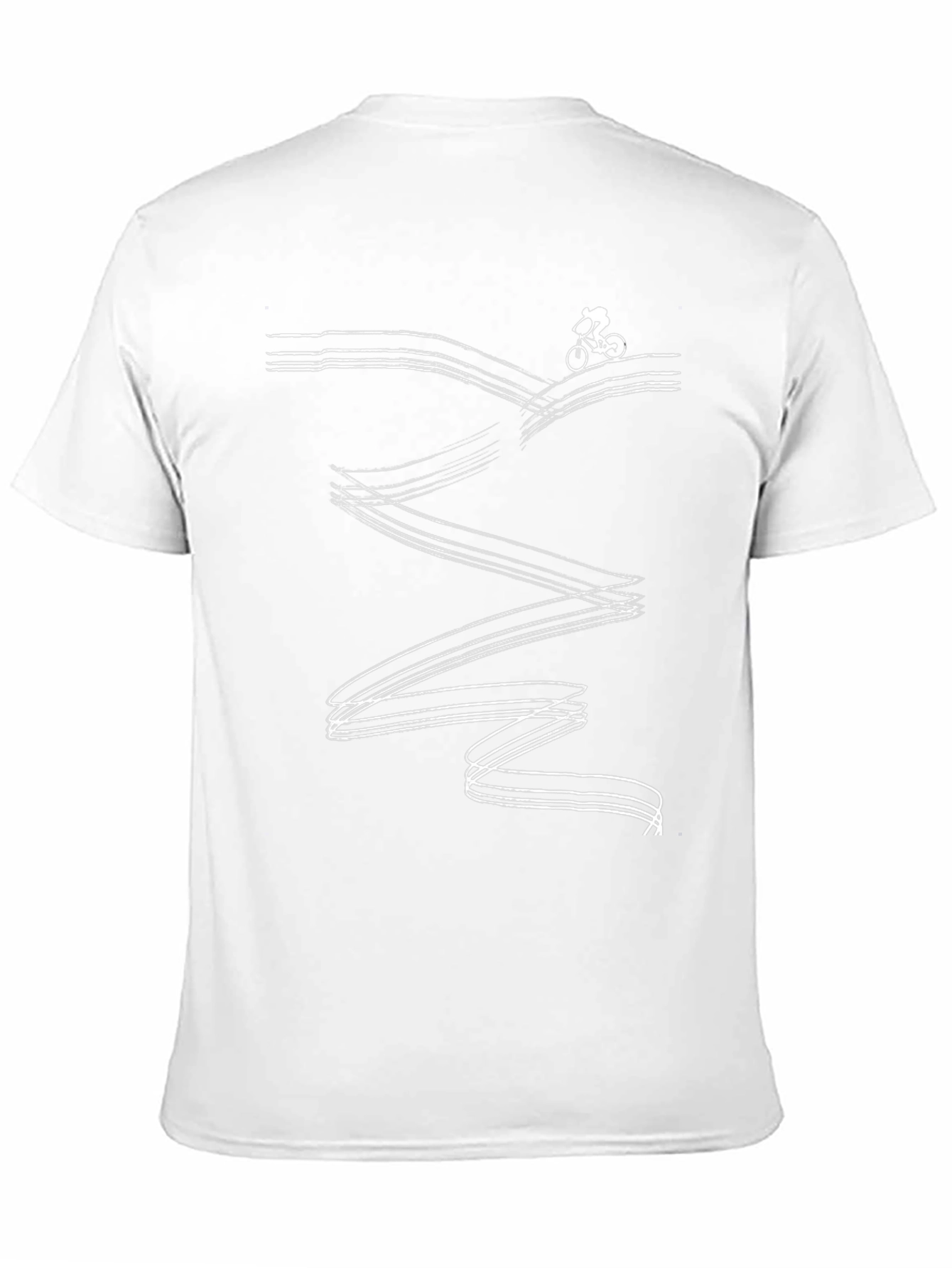 Cyclist Graphic Tee - Black