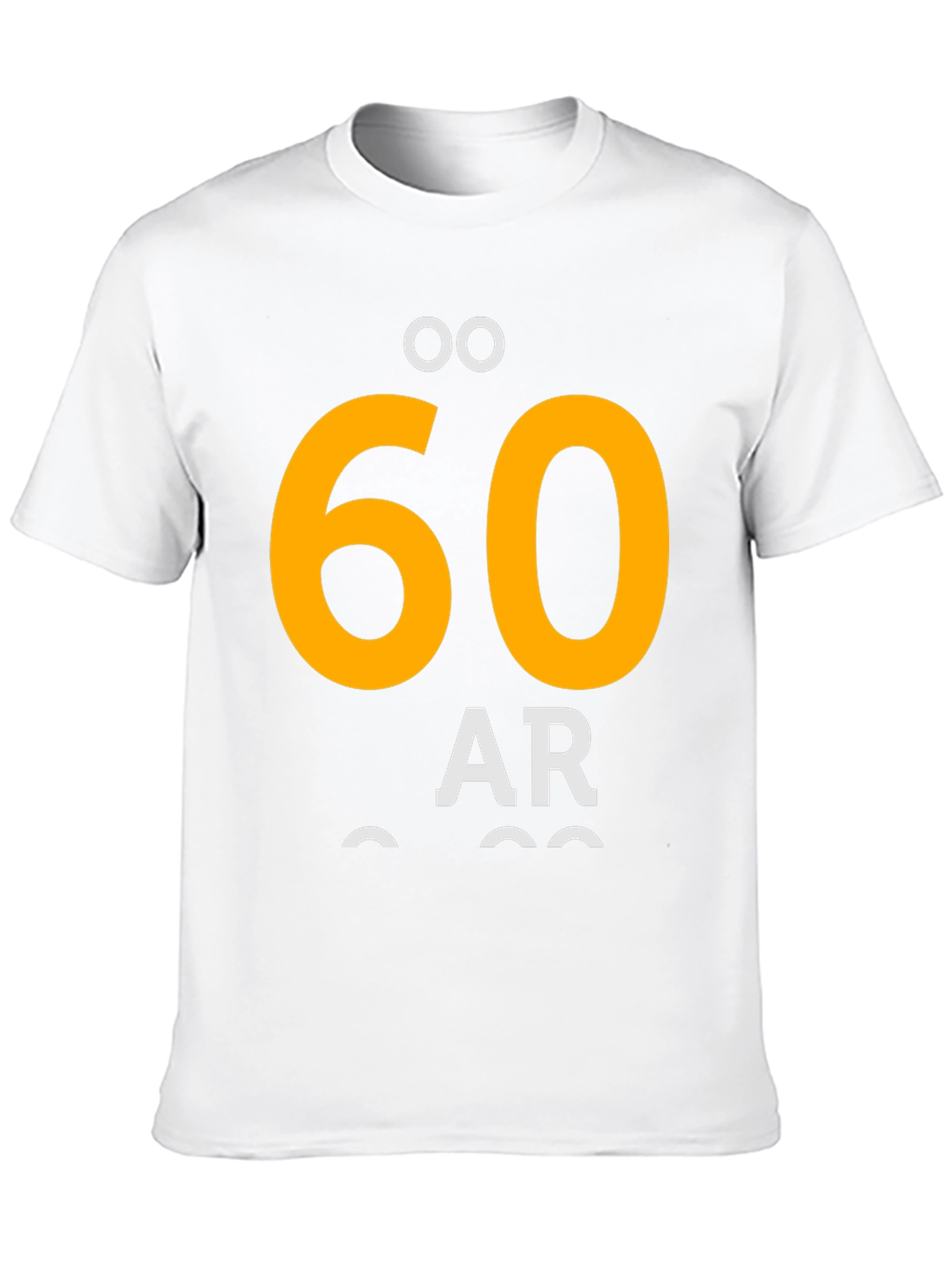 60 År Black Graphic T-Shirt