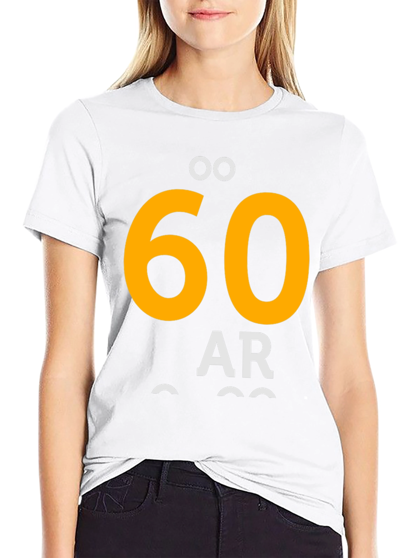 60 År Black Graphic T-Shirt