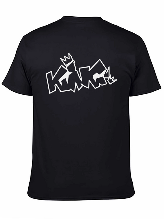 King Graphic Black T-Shirt - Casual Style