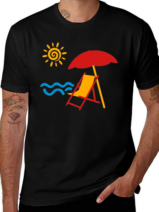 Beach Graphic T-Shirt - Summer Vibes