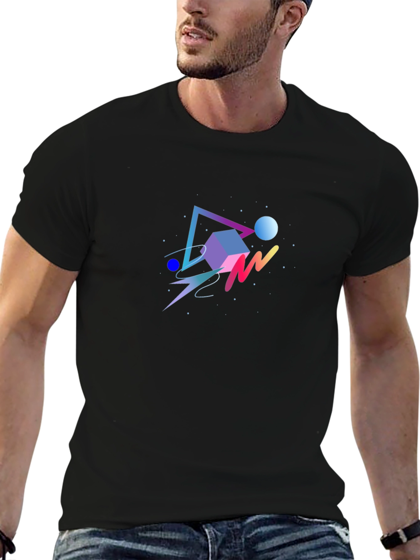 Retro Geometric T-Shirt