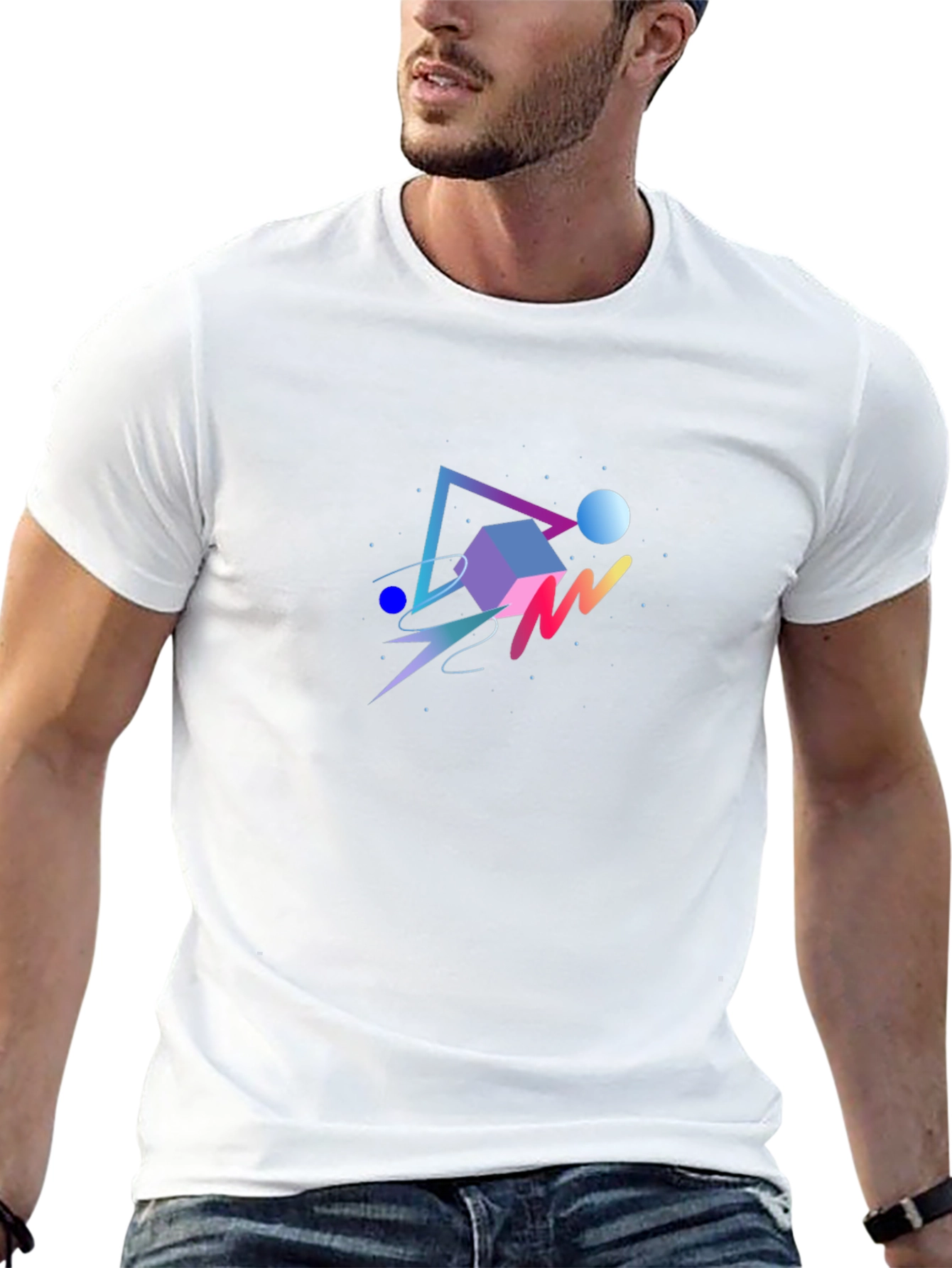 Retro Geometric T-Shirt