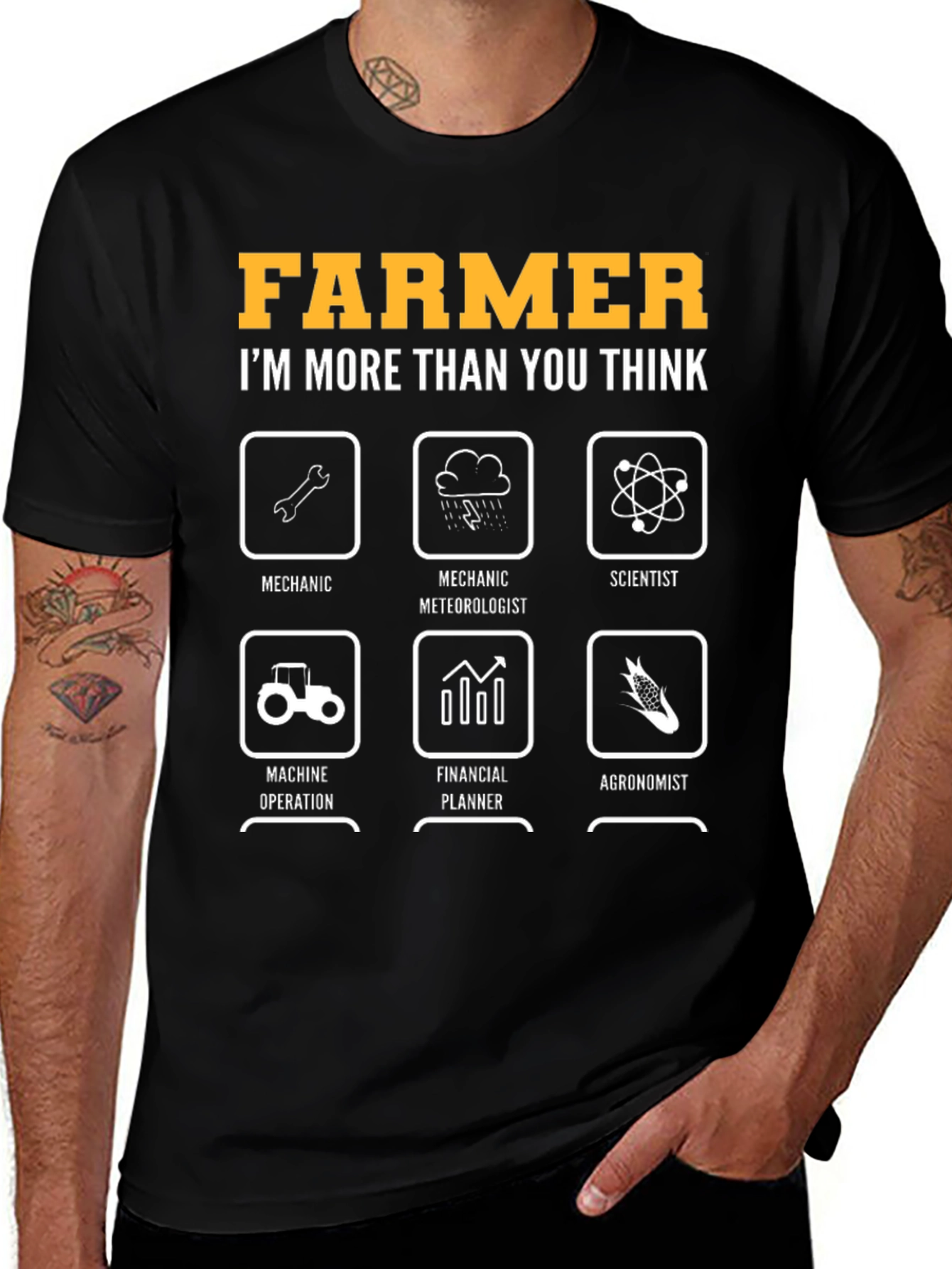 Farmer Graphic T-Shirt - More Than You Think