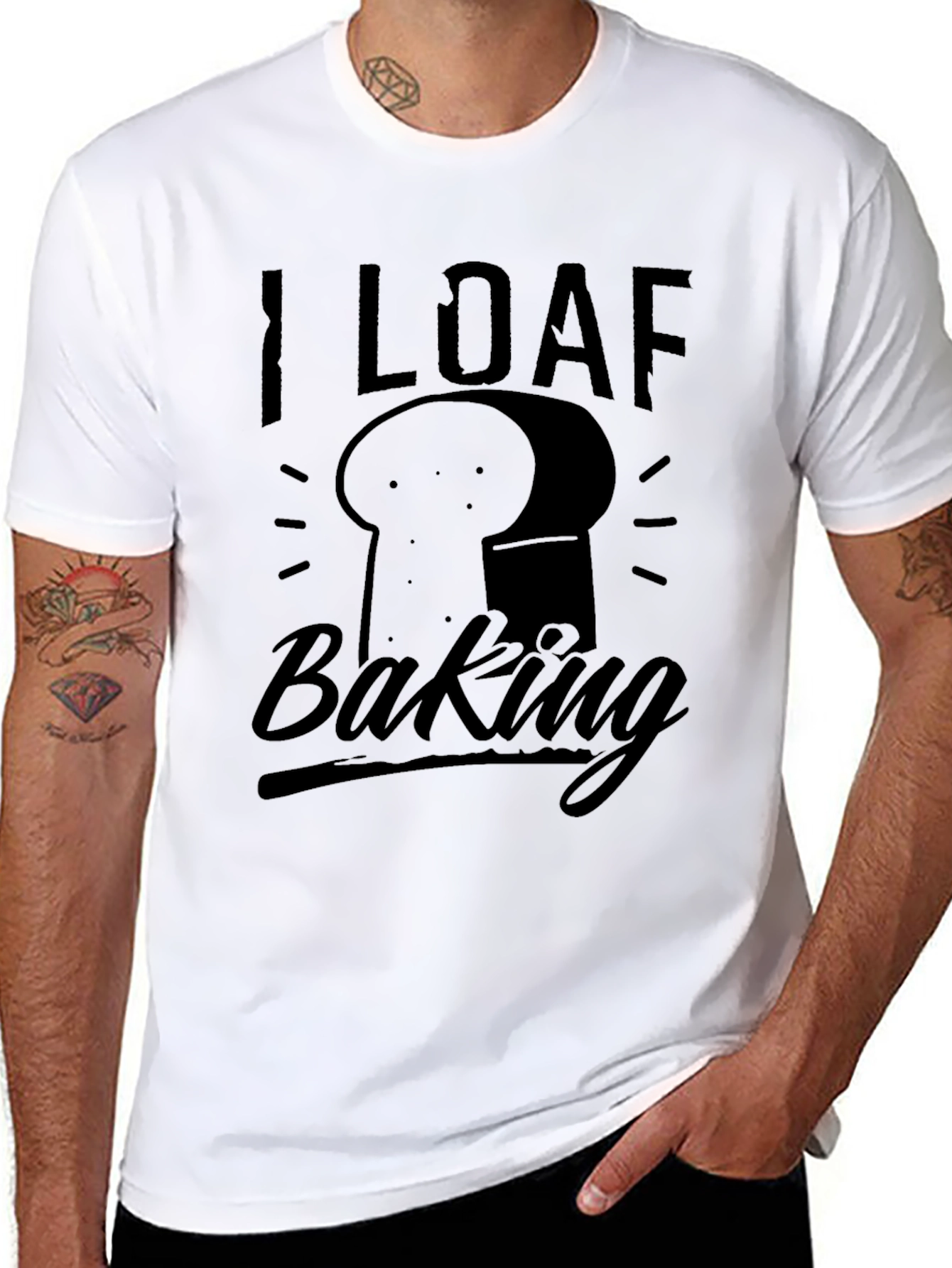 I Loaf Baking T-Shirt - Funny Baker Tee