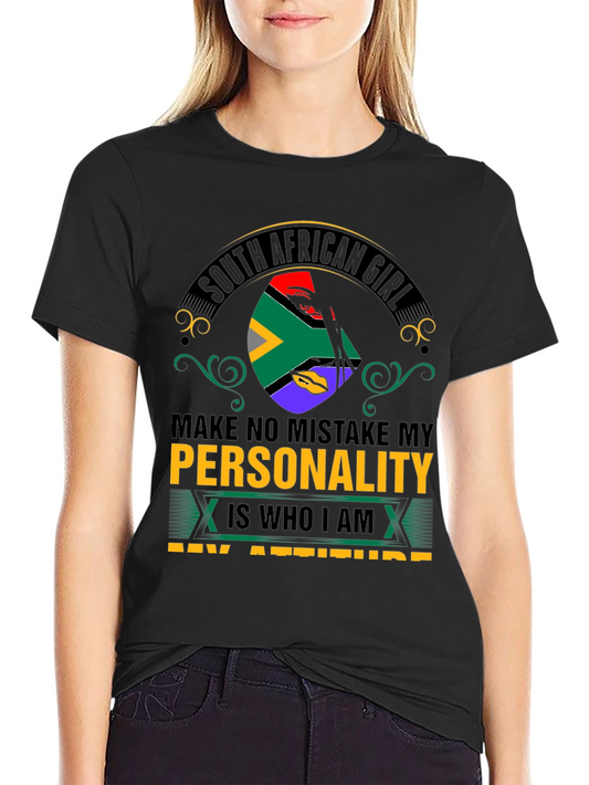 South African Girl Personality T-Shirt