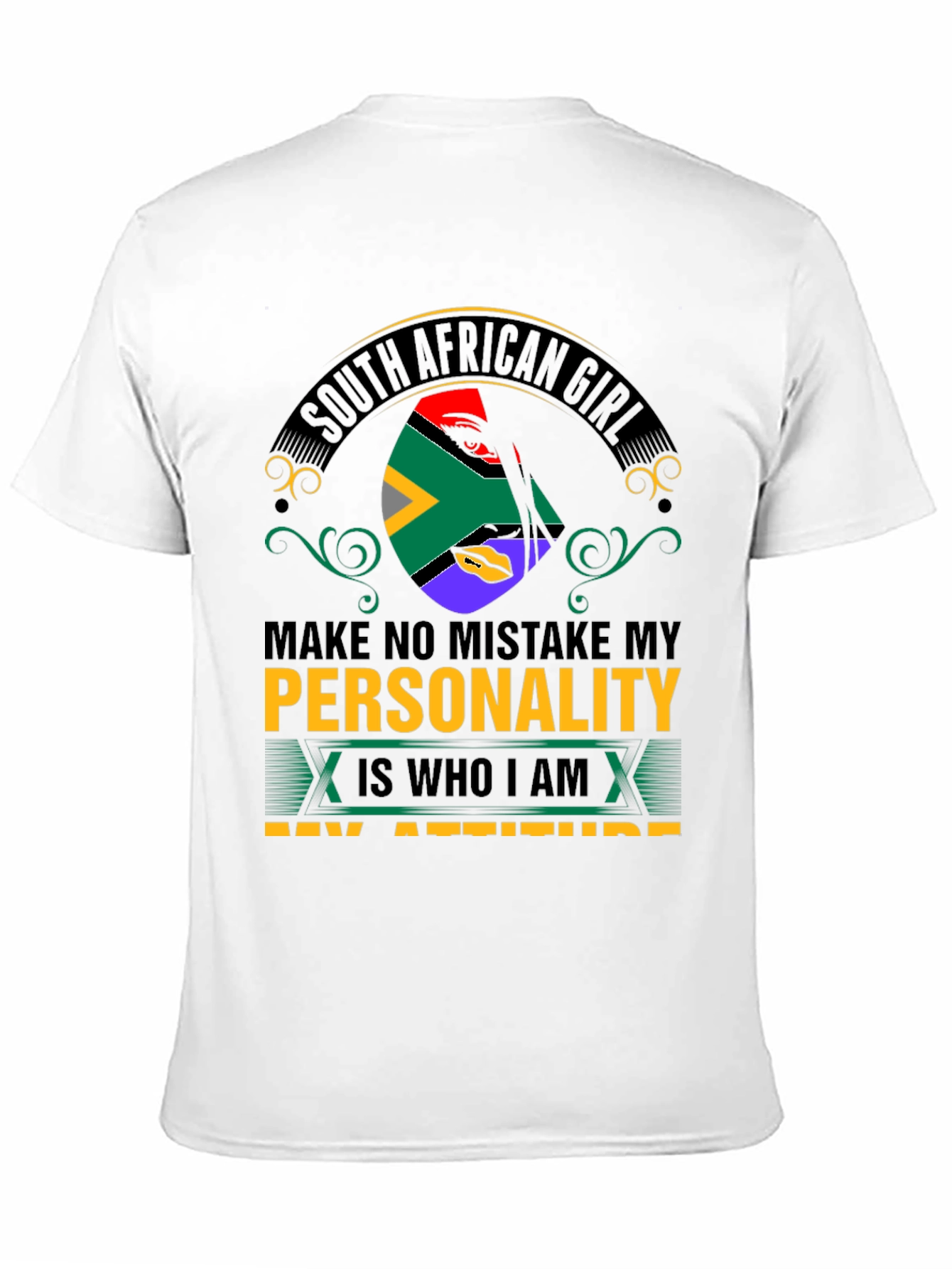 South African Girl Personality T-Shirt