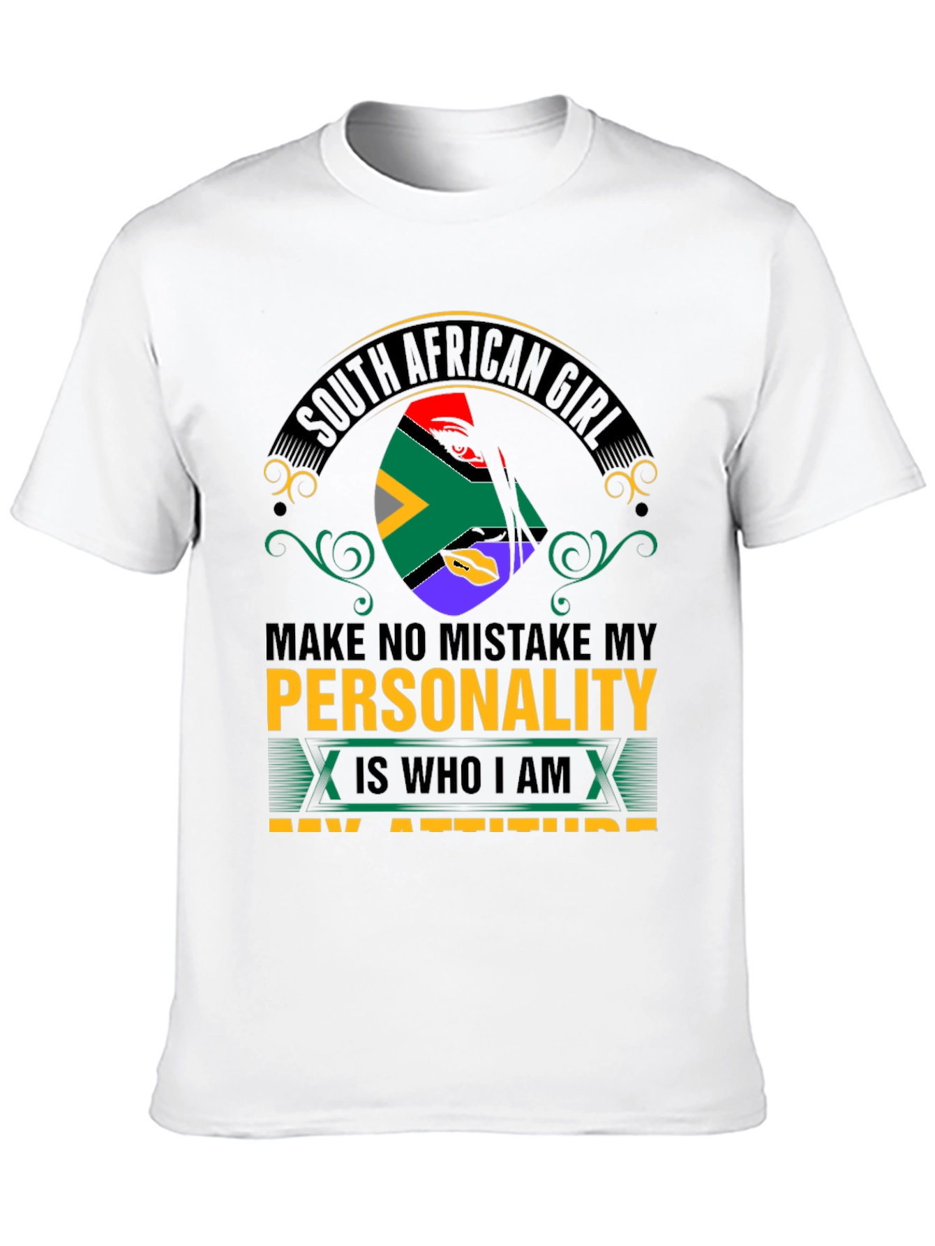 South African Girl Personality T-Shirt