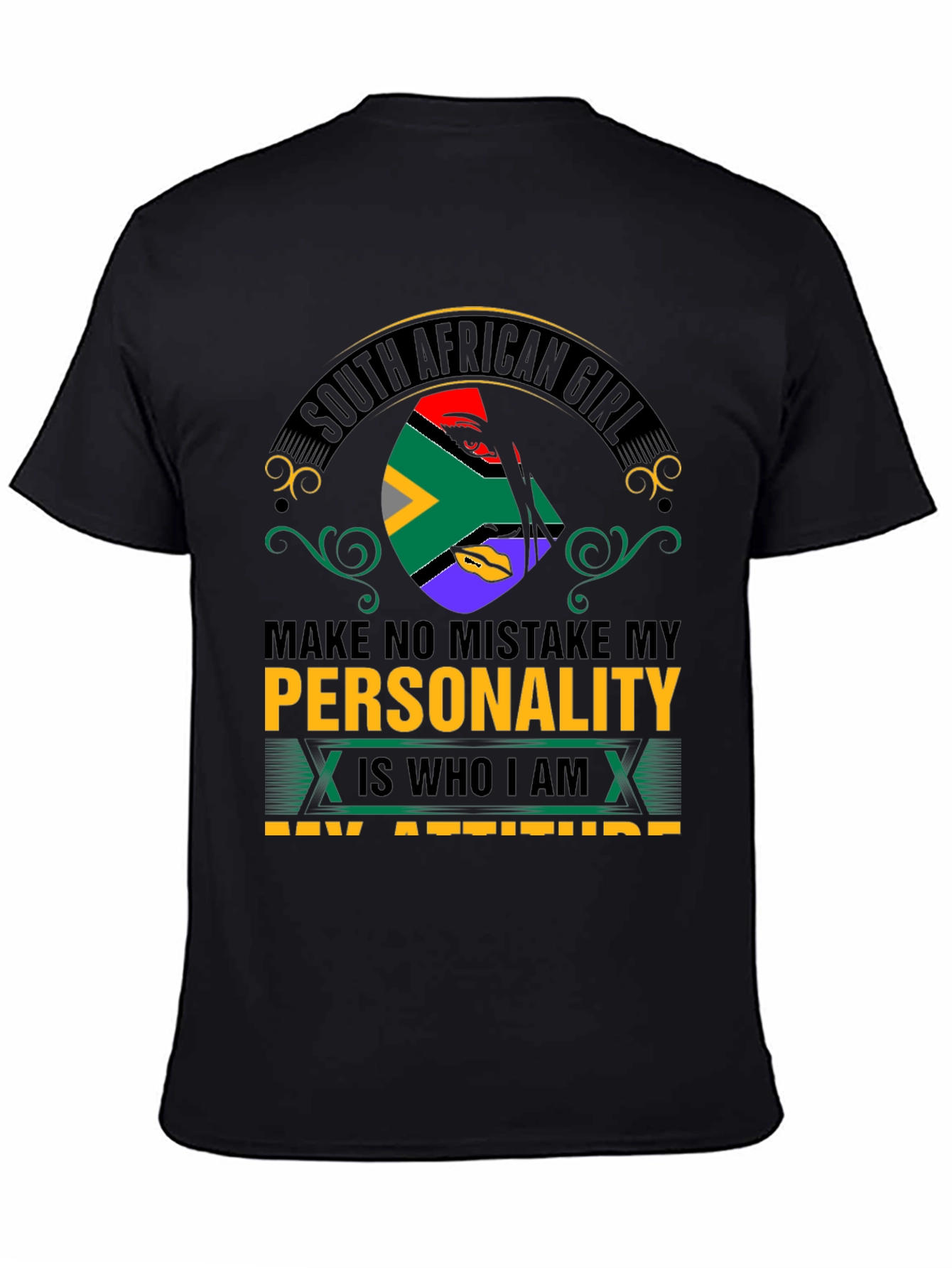 South African Girl Personality T-Shirt
