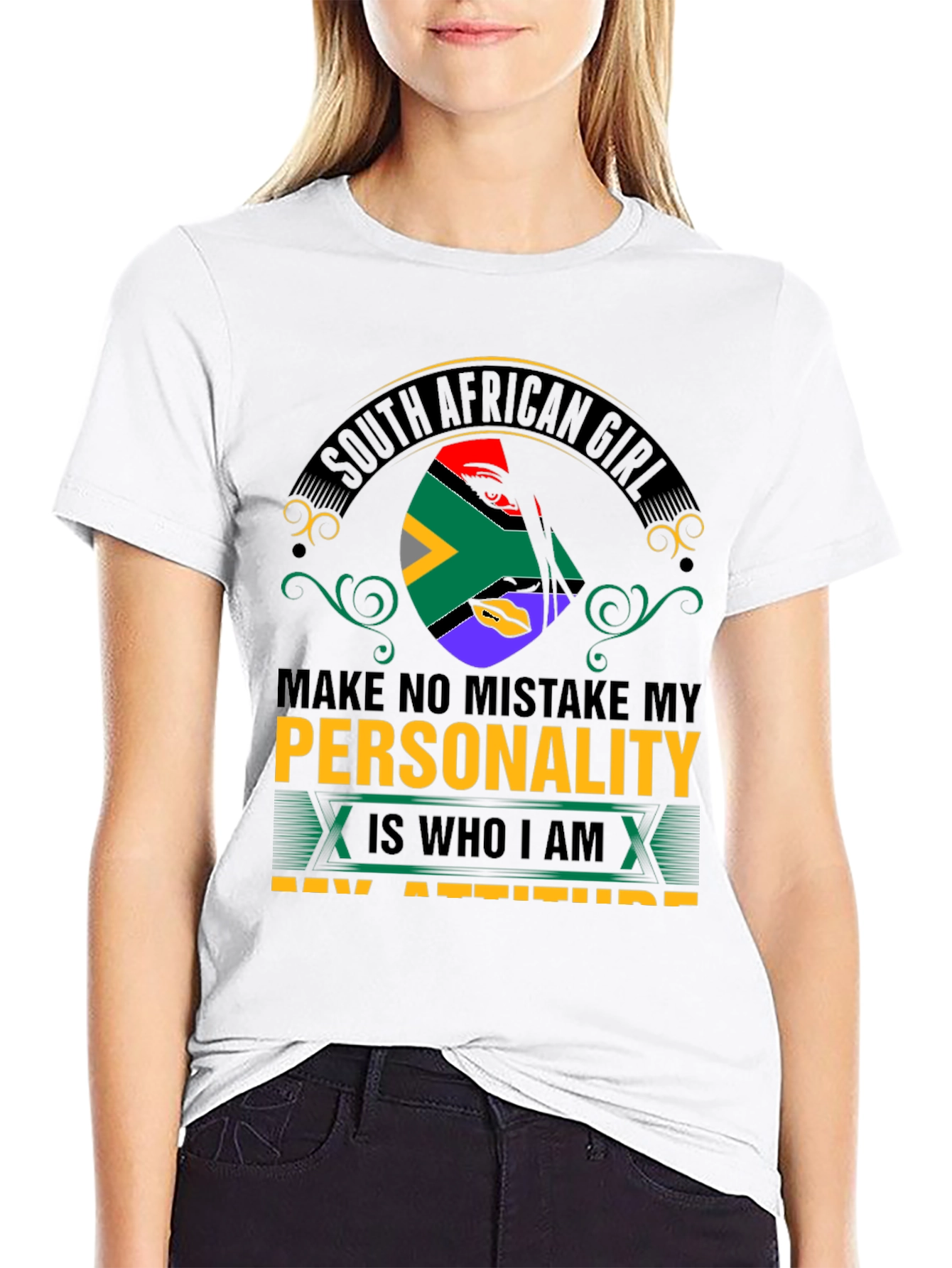 South African Girl Personality T-Shirt