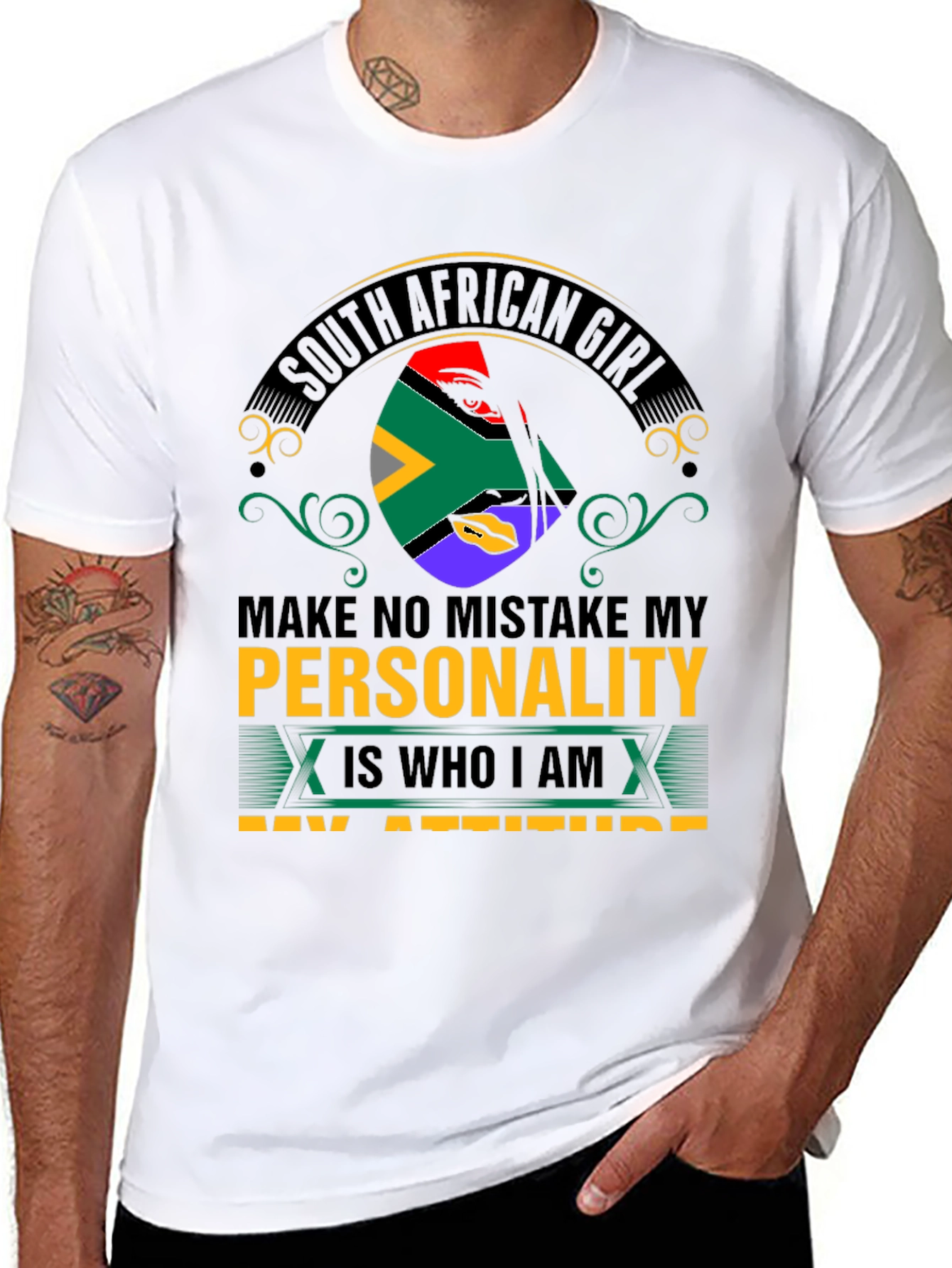 South African Girl Personality T-Shirt