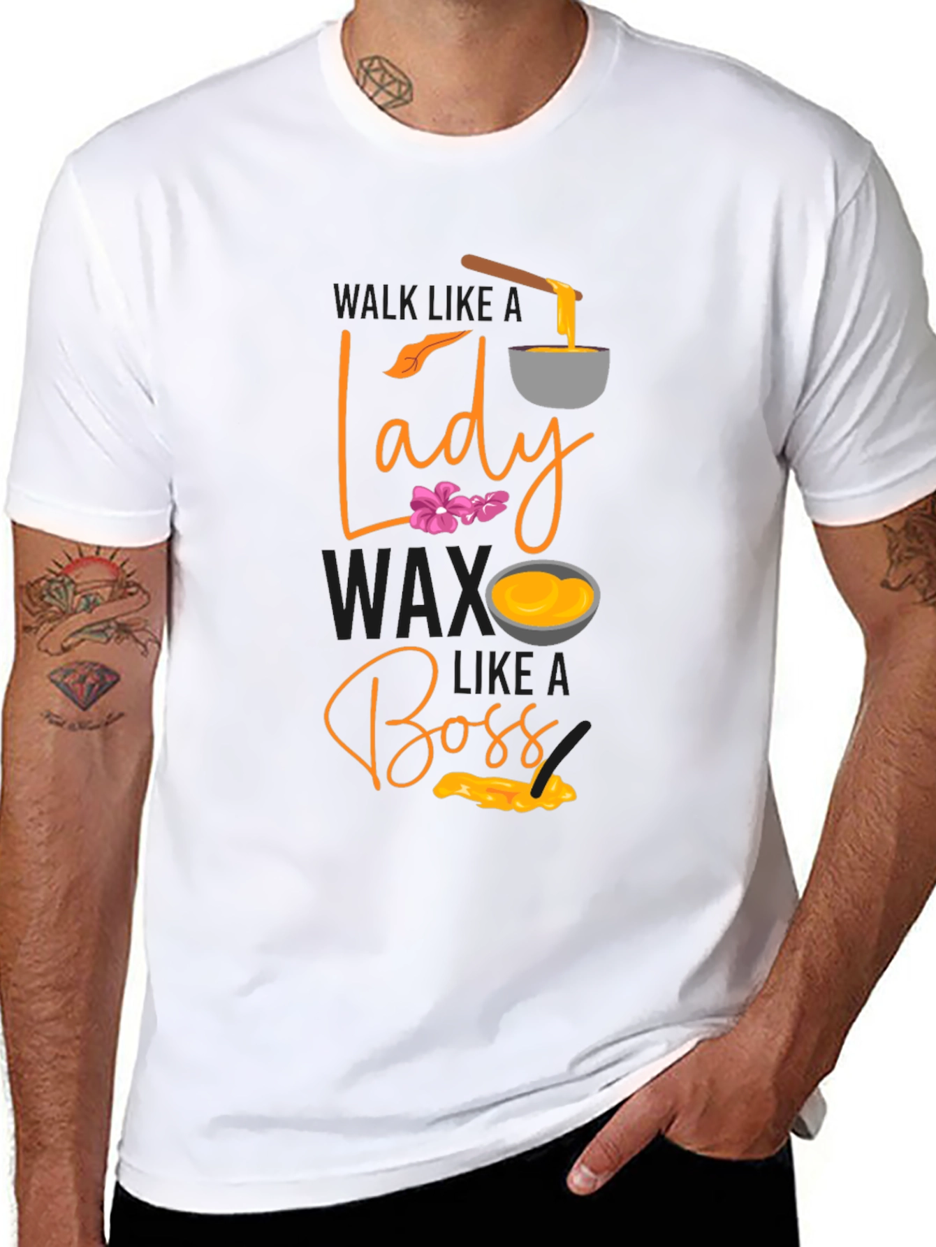 Wax Like a Lady Boss T-shirt