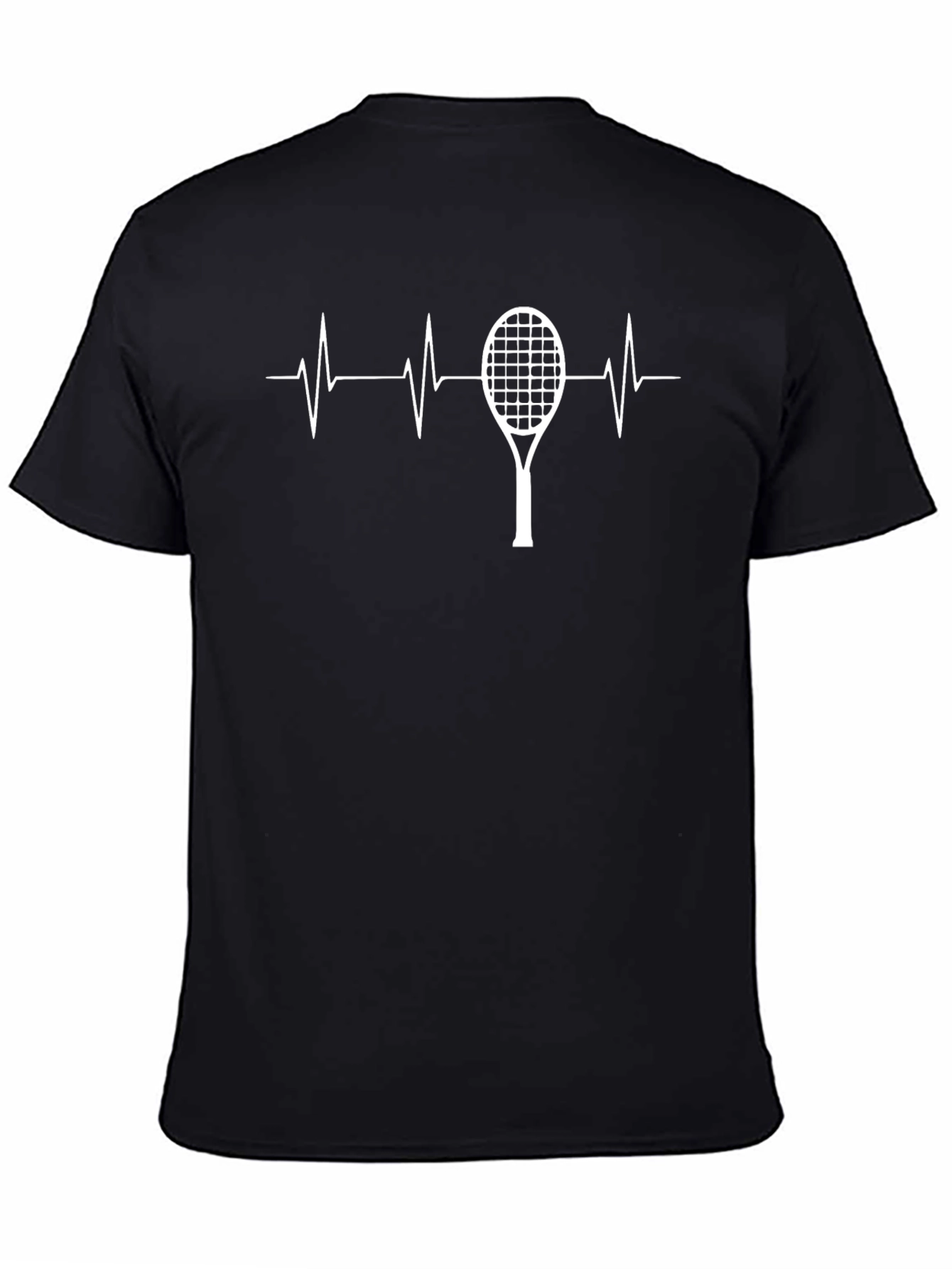 Tennis Heartbeat T-Shirt Funny Tennis Player Tee