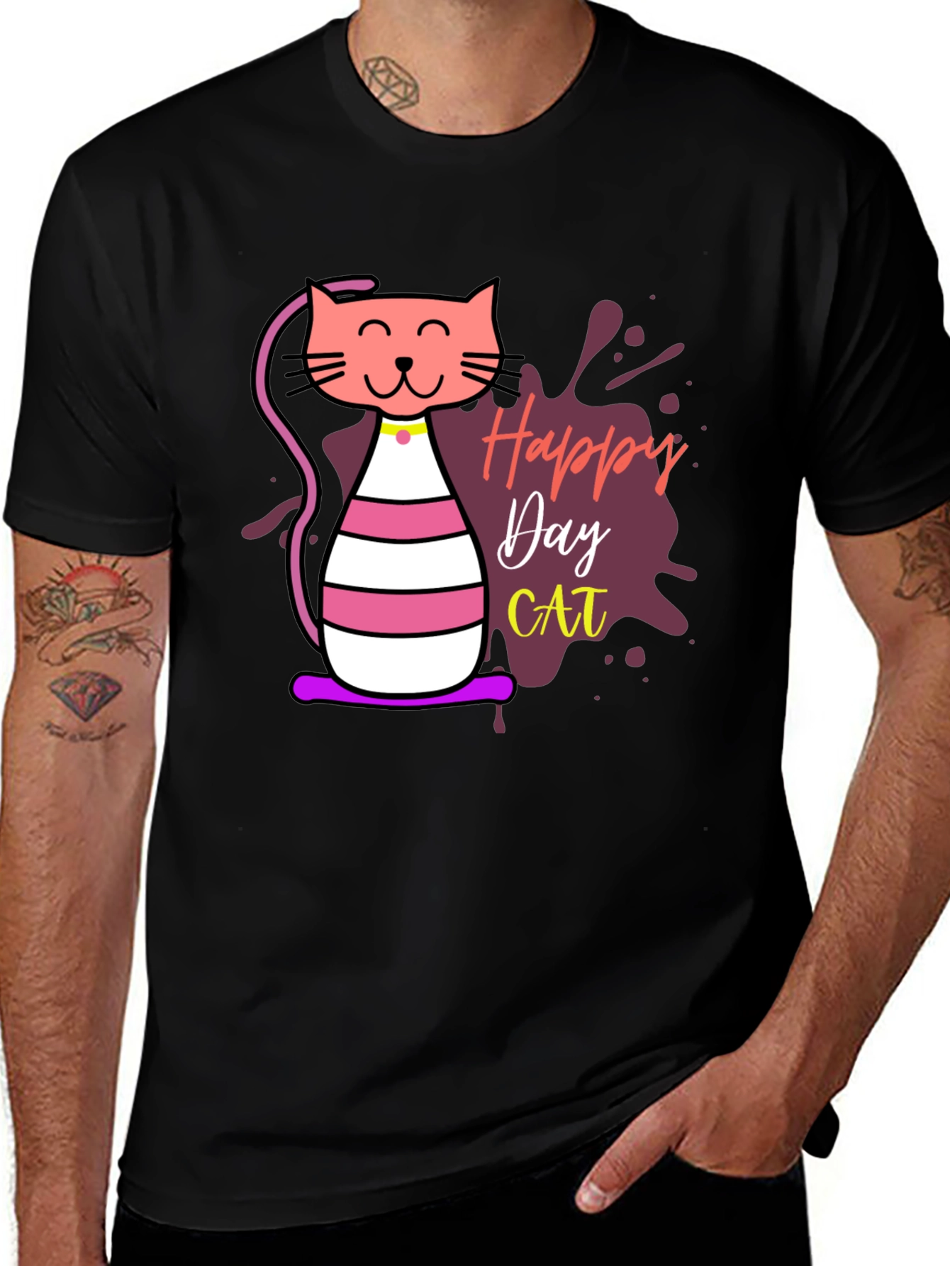 Happy Cat Day T-Shirt