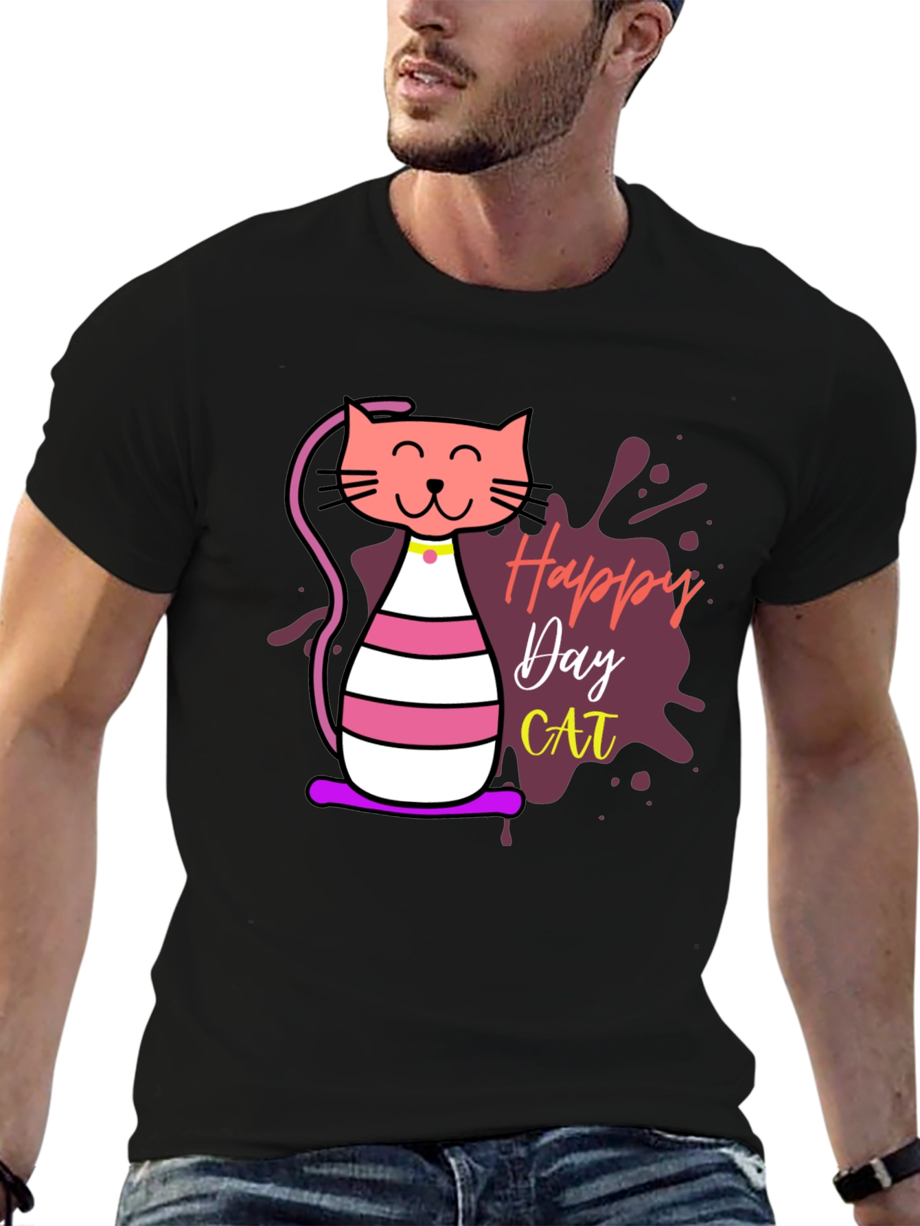 Happy Cat Day T-Shirt