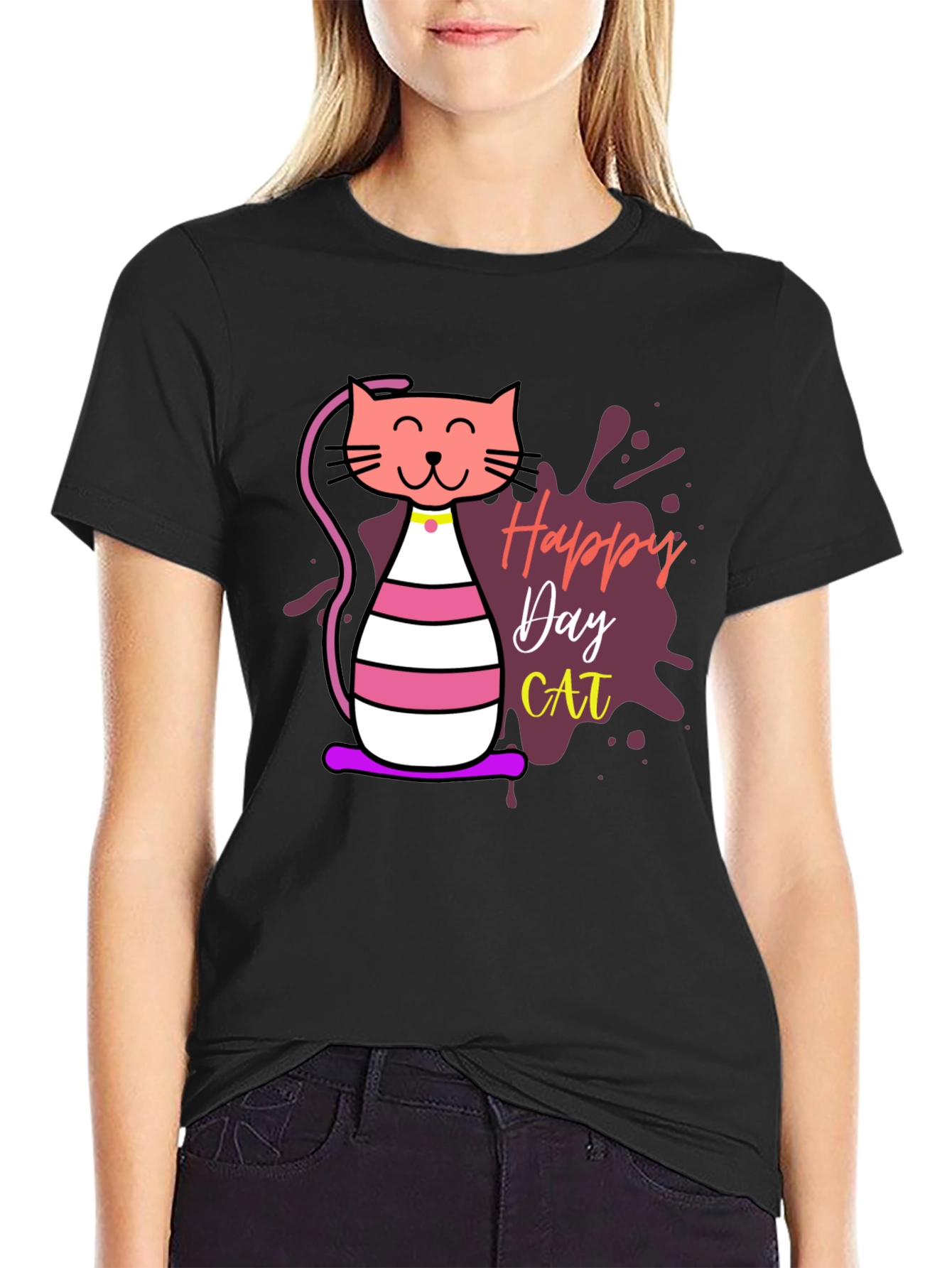 Happy Cat Day T-Shirt