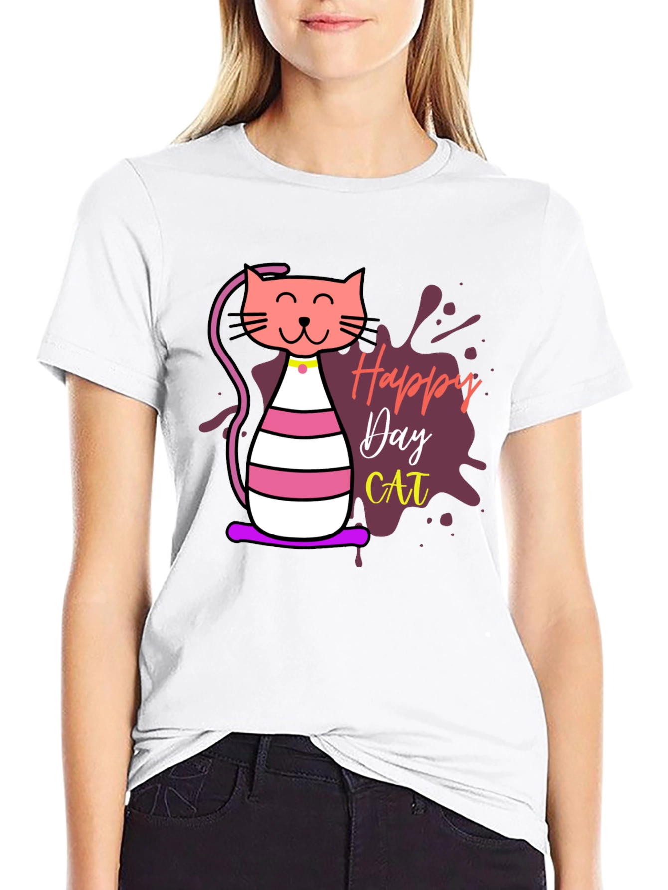 Happy Cat Day T-Shirt