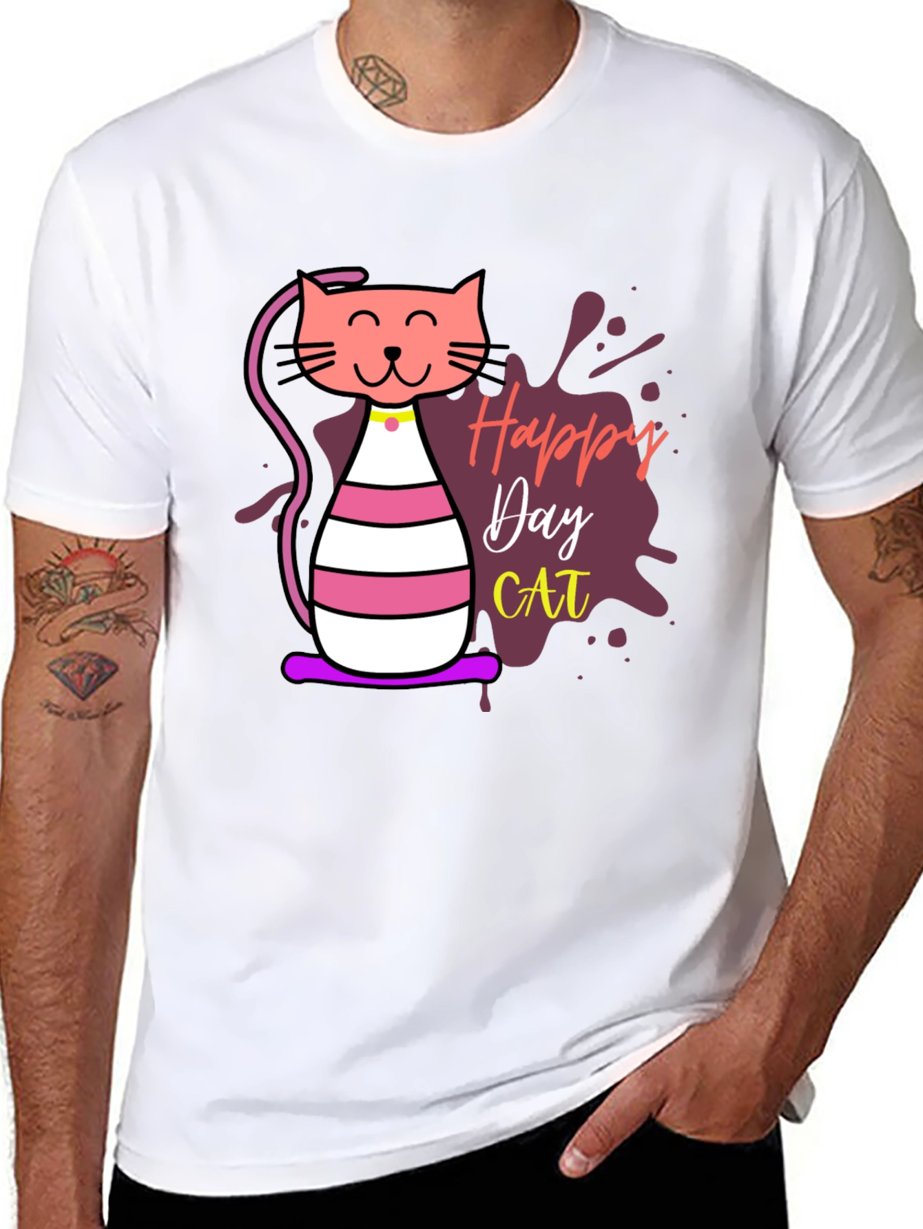 Happy Cat Day T-Shirt