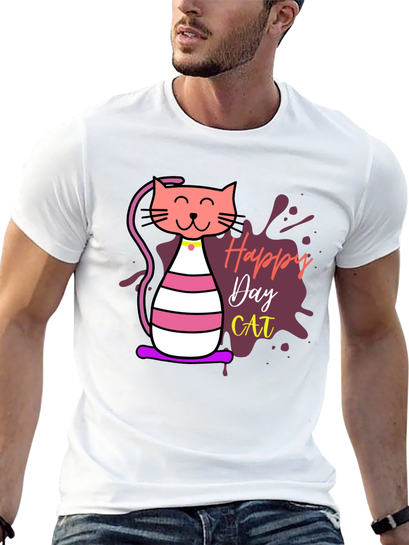 Happy Cat Day T-Shirt