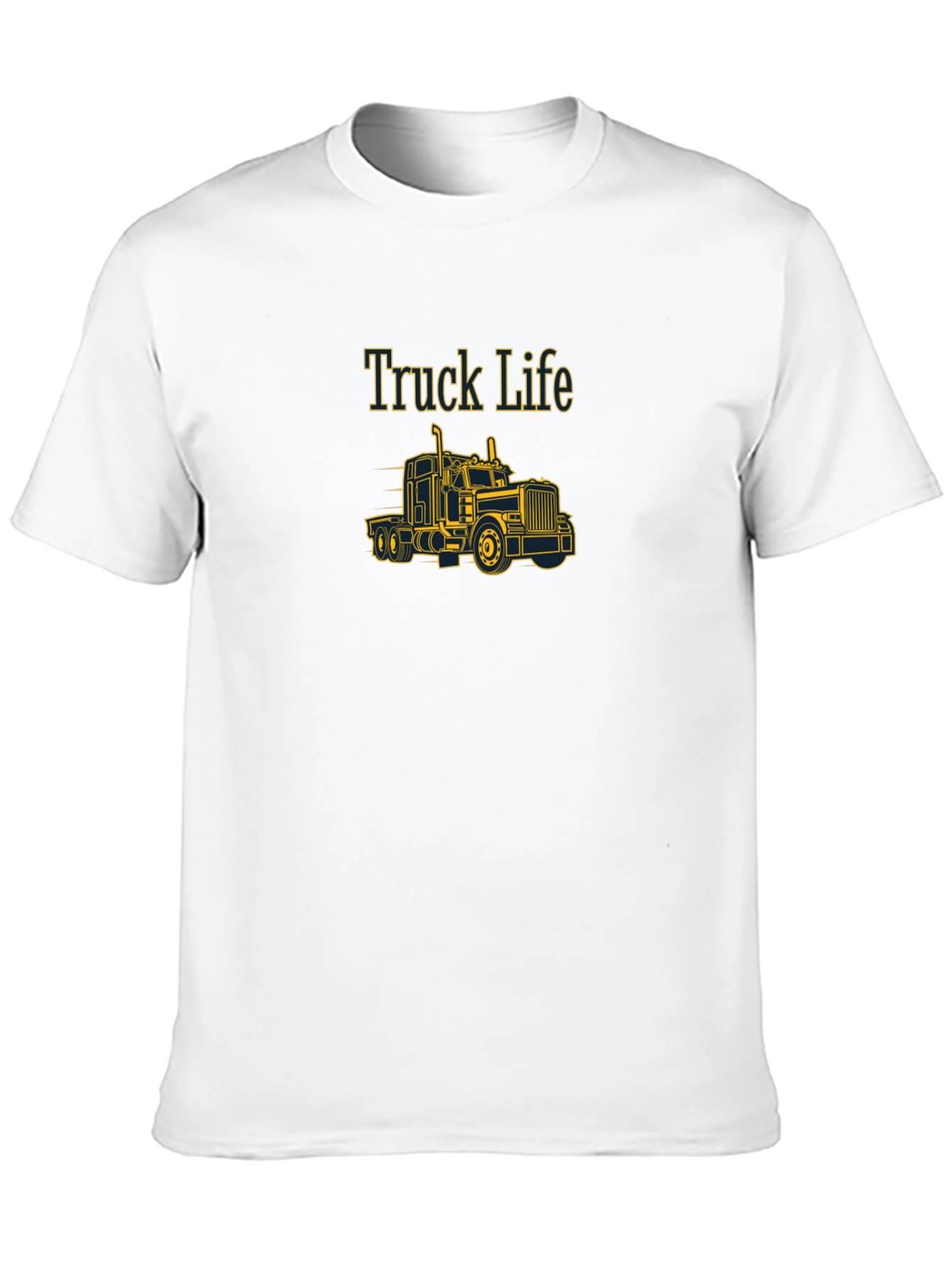 Truck Life T-Shirt - Black Graphic Tee