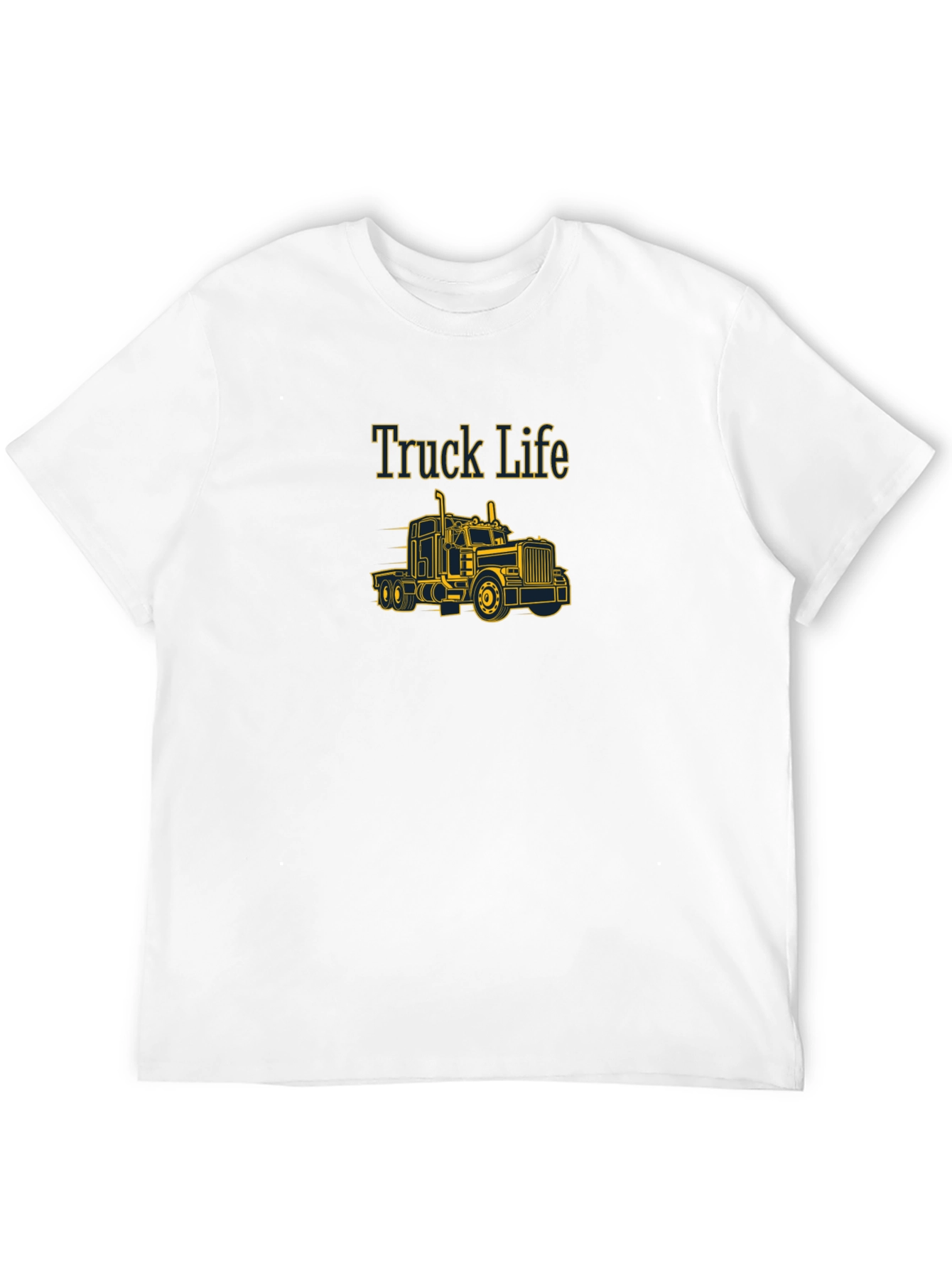 Truck Life T-Shirt - Black Graphic Tee