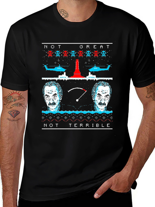 Not Great Not Terrible Ugly Christmas T-Shirt