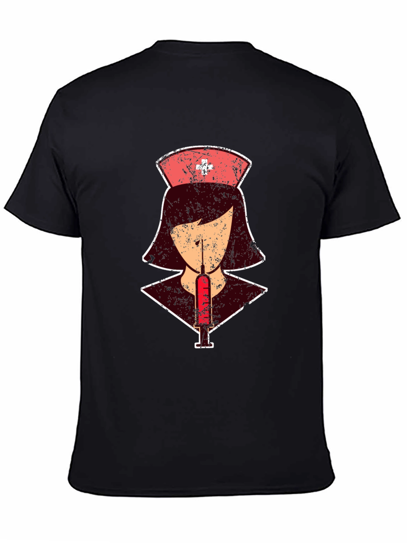 Nurse Syringe Graphic T-Shirt - Unisex Casual Tee