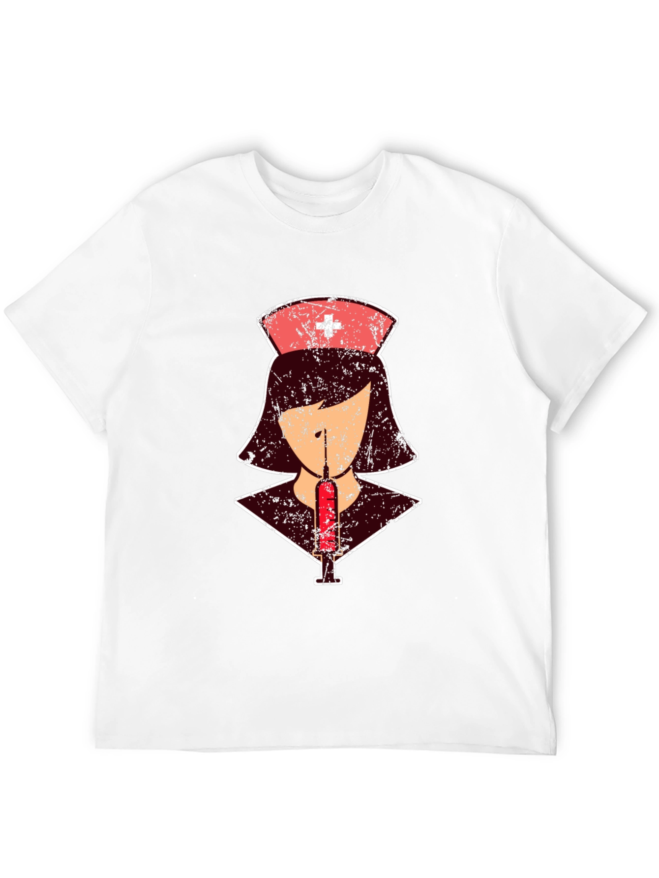 Nurse Syringe Graphic T-Shirt - Unisex Casual Tee