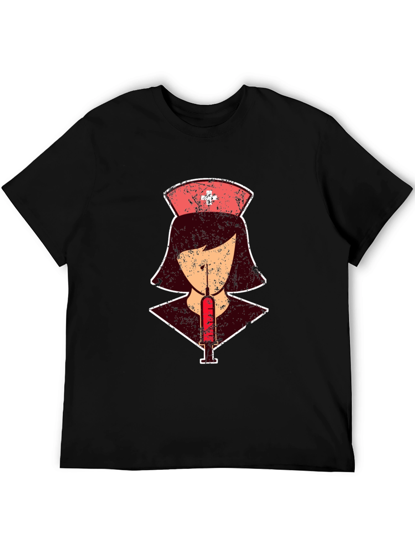 Nurse Syringe Graphic T-Shirt - Unisex Casual Tee