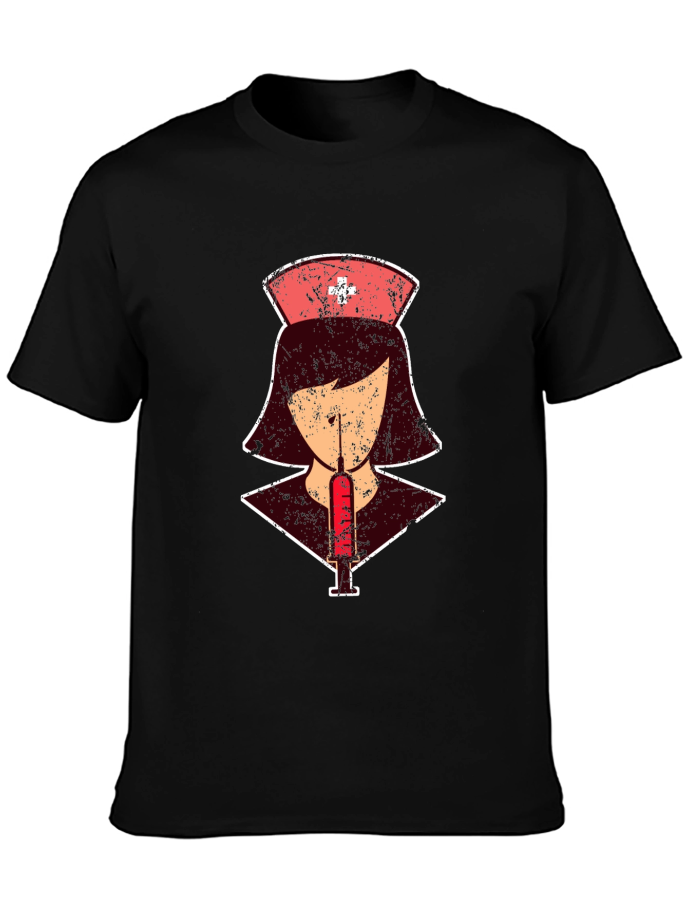 Nurse Syringe Graphic T-Shirt - Unisex Casual Tee