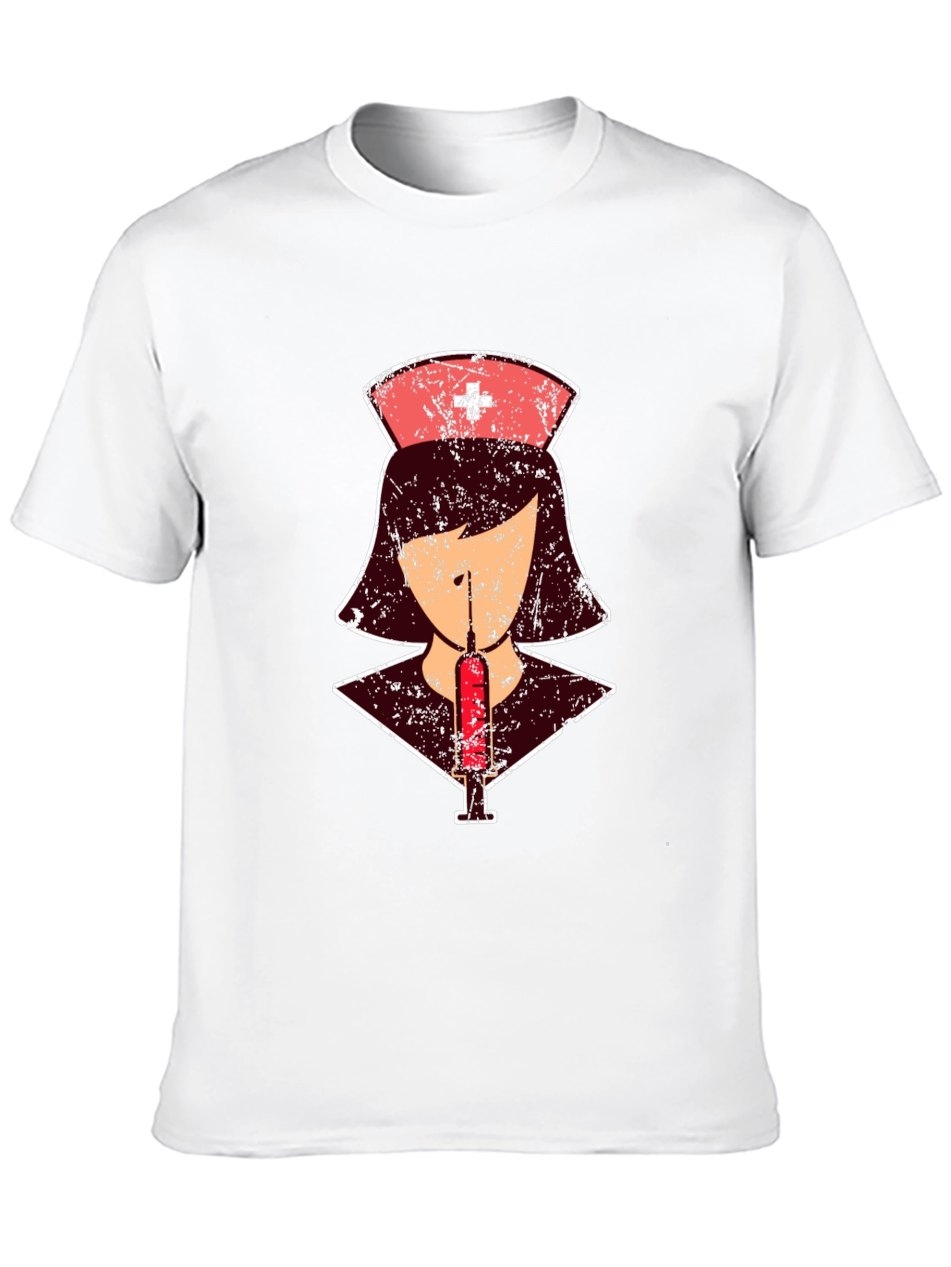 Nurse Syringe Graphic T-Shirt - Unisex Casual Tee