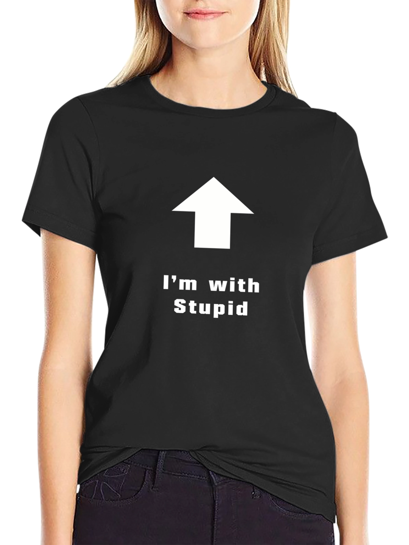 Im With Stupid T-Shirt
