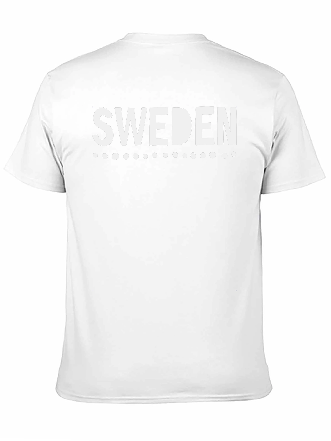 Sweden Graphic Tee - Black Cotton T-Shirt