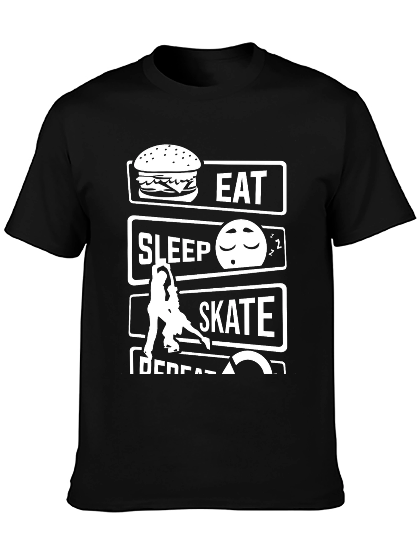Eat Sleep Skate Repeat T-Shirt