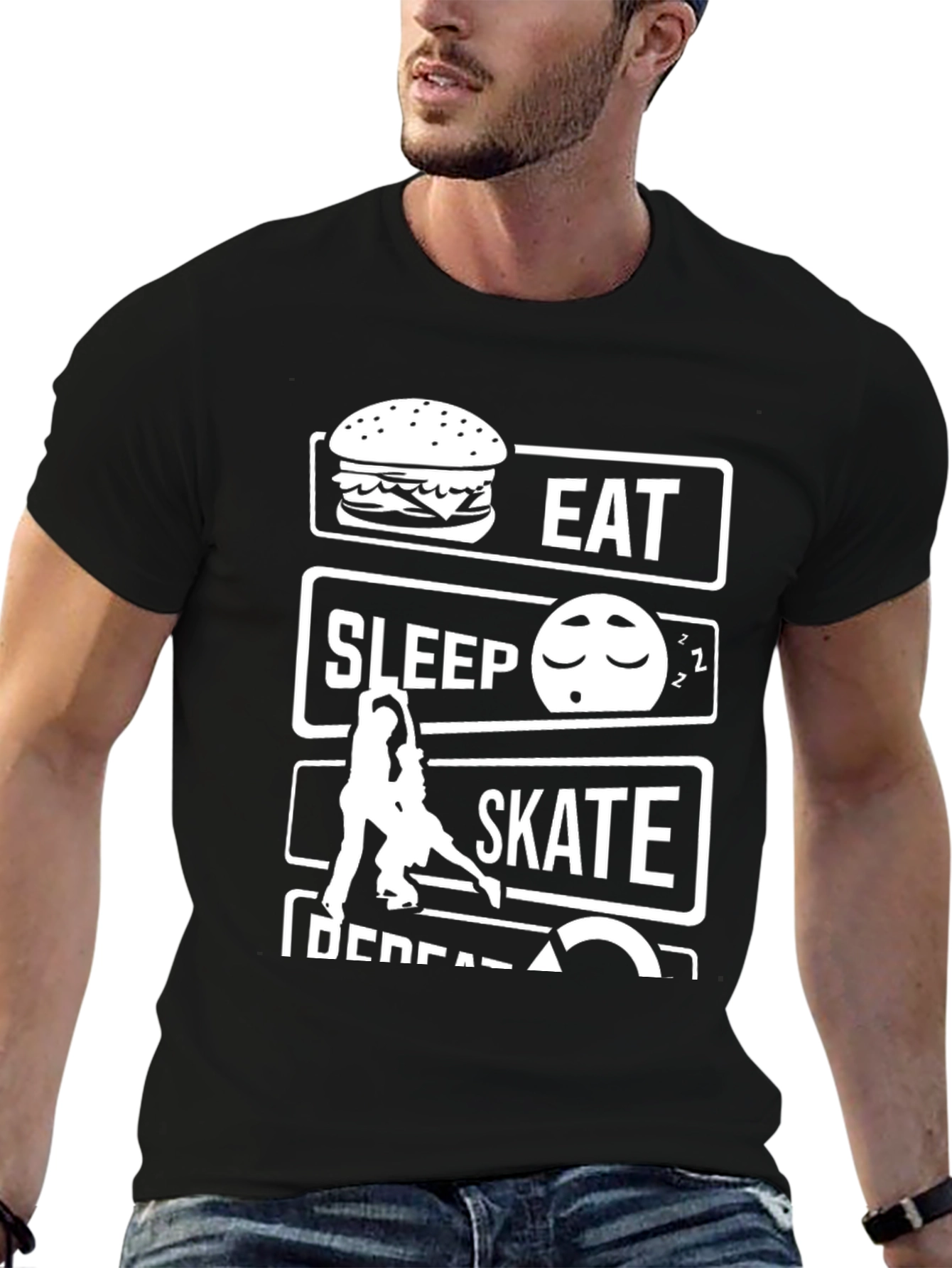 Eat Sleep Skate Repeat T-Shirt