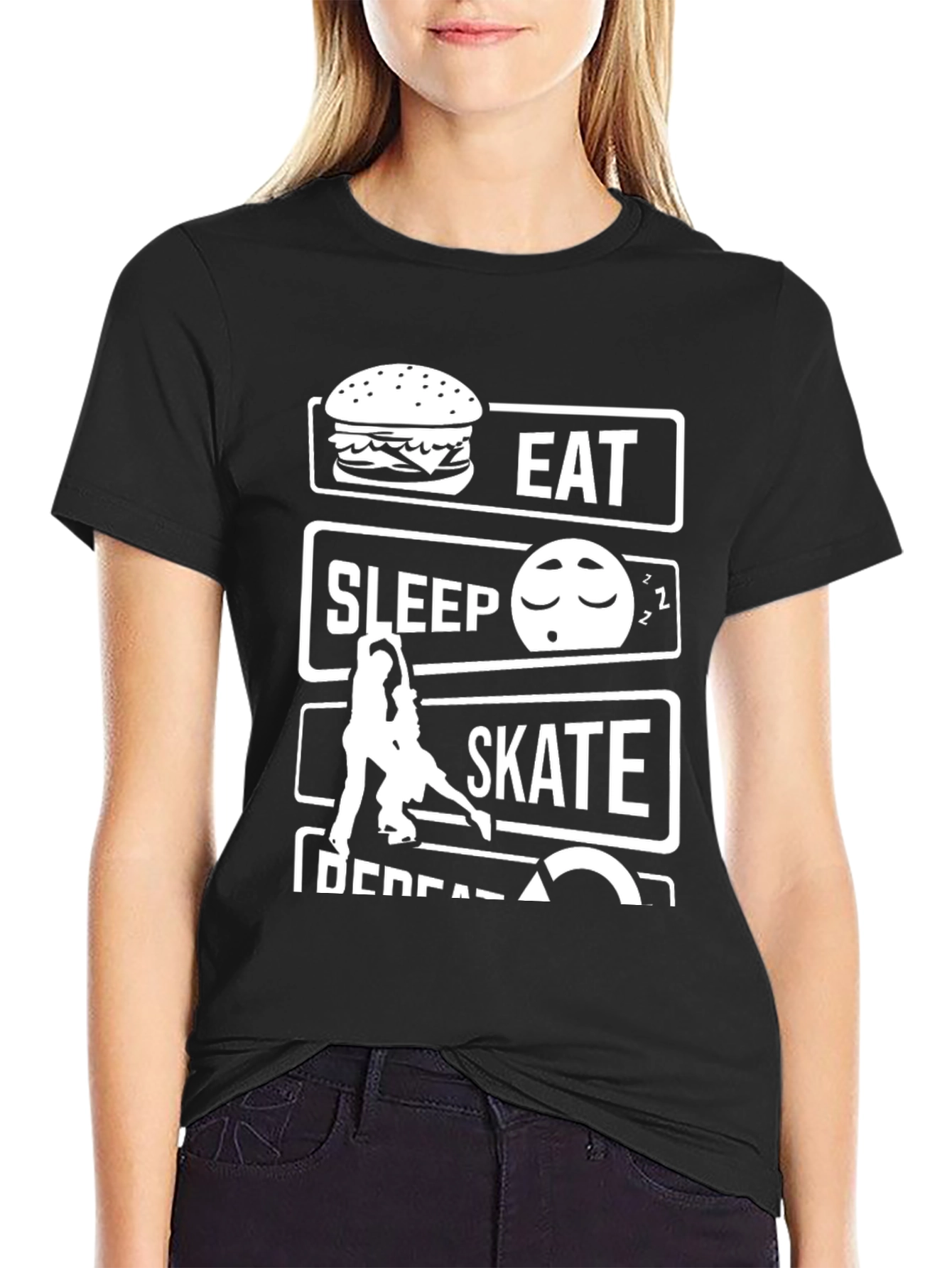 Eat Sleep Skate Repeat T-Shirt