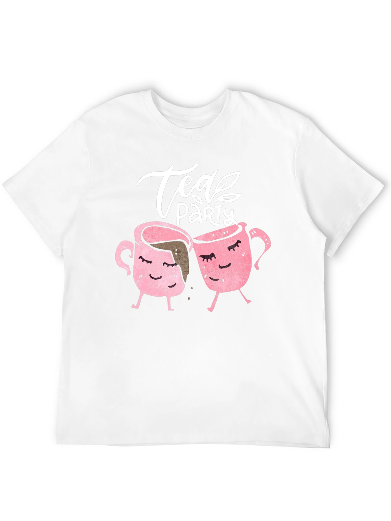 Tea Party Graphic Tee - Cute Kawaii Cups