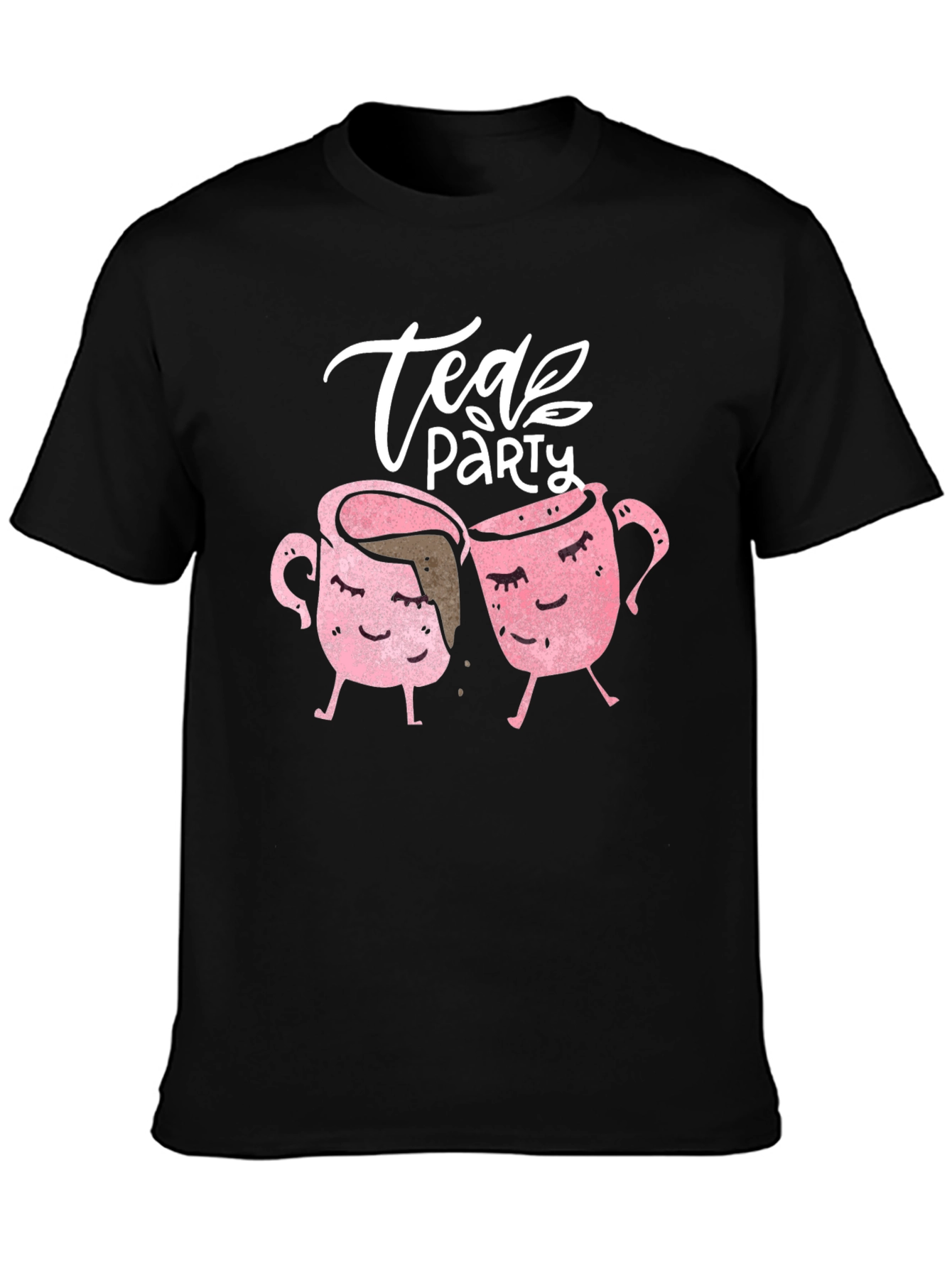 Tea Party Graphic Tee - Cute Kawaii Cups